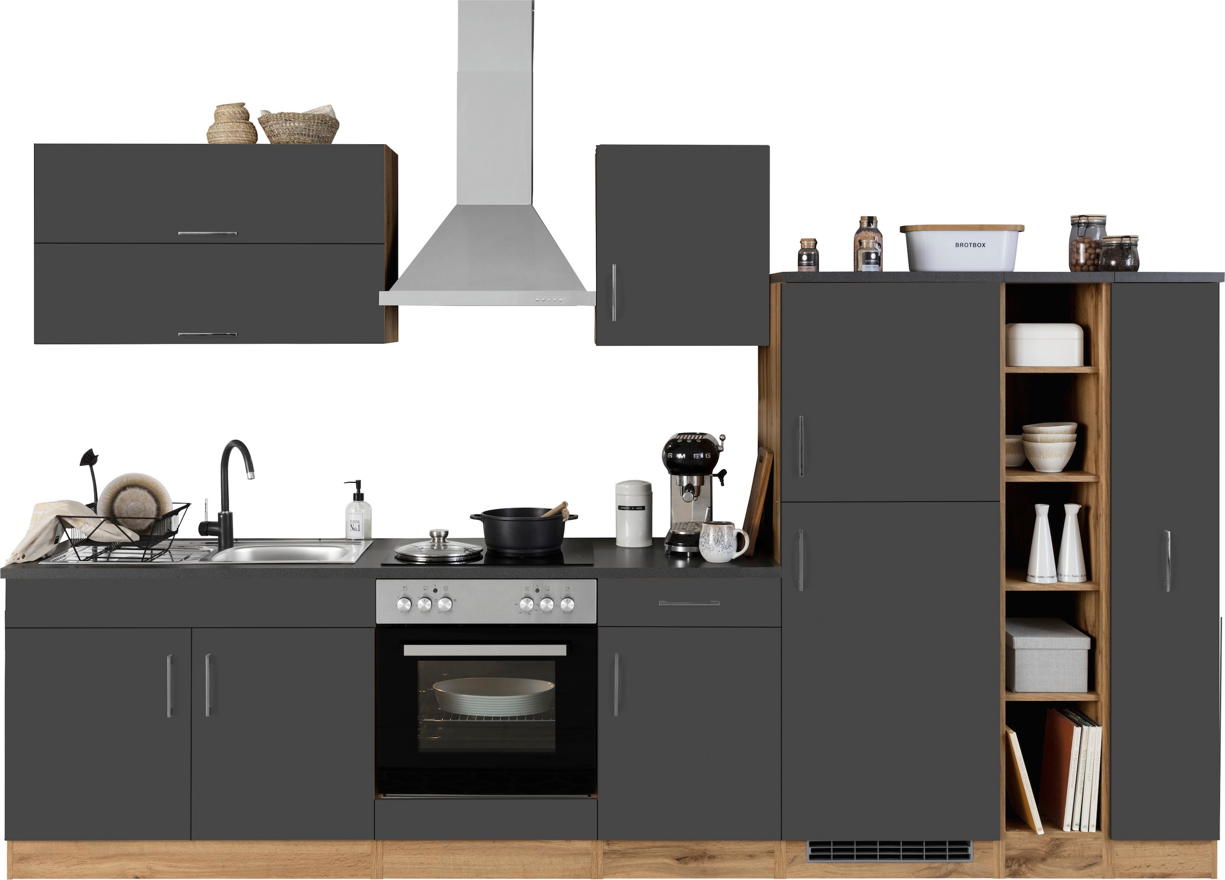 KOCHSTATION Küchenzeile "KS-Colmar", ohne E-Geräte, Breite 330 cm günstig online kaufen