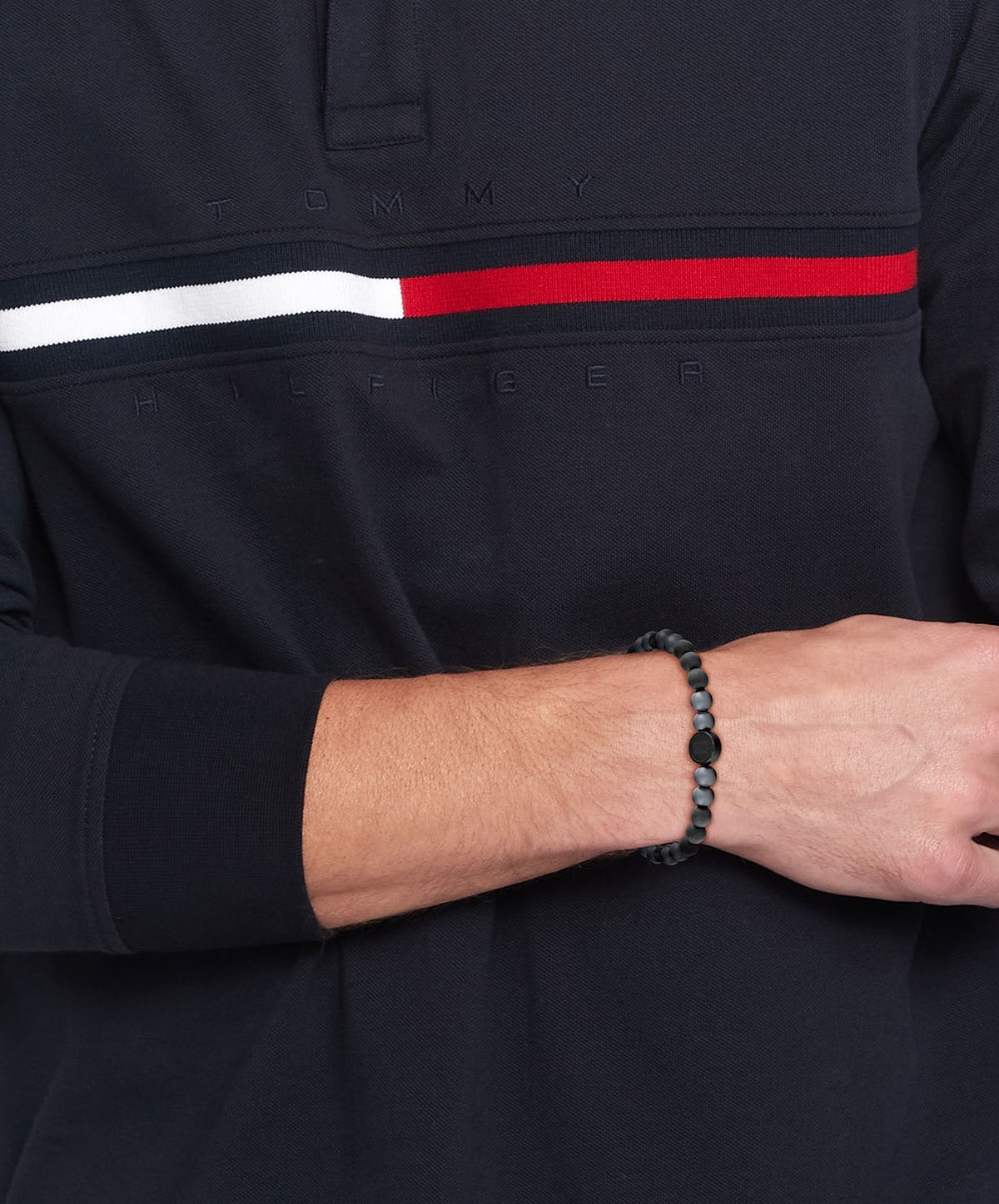 Tommy Hilfiger Armband »TH85 BEADS LE, 2790625, 2790626«, mit Lapislazuli oder Hämatit