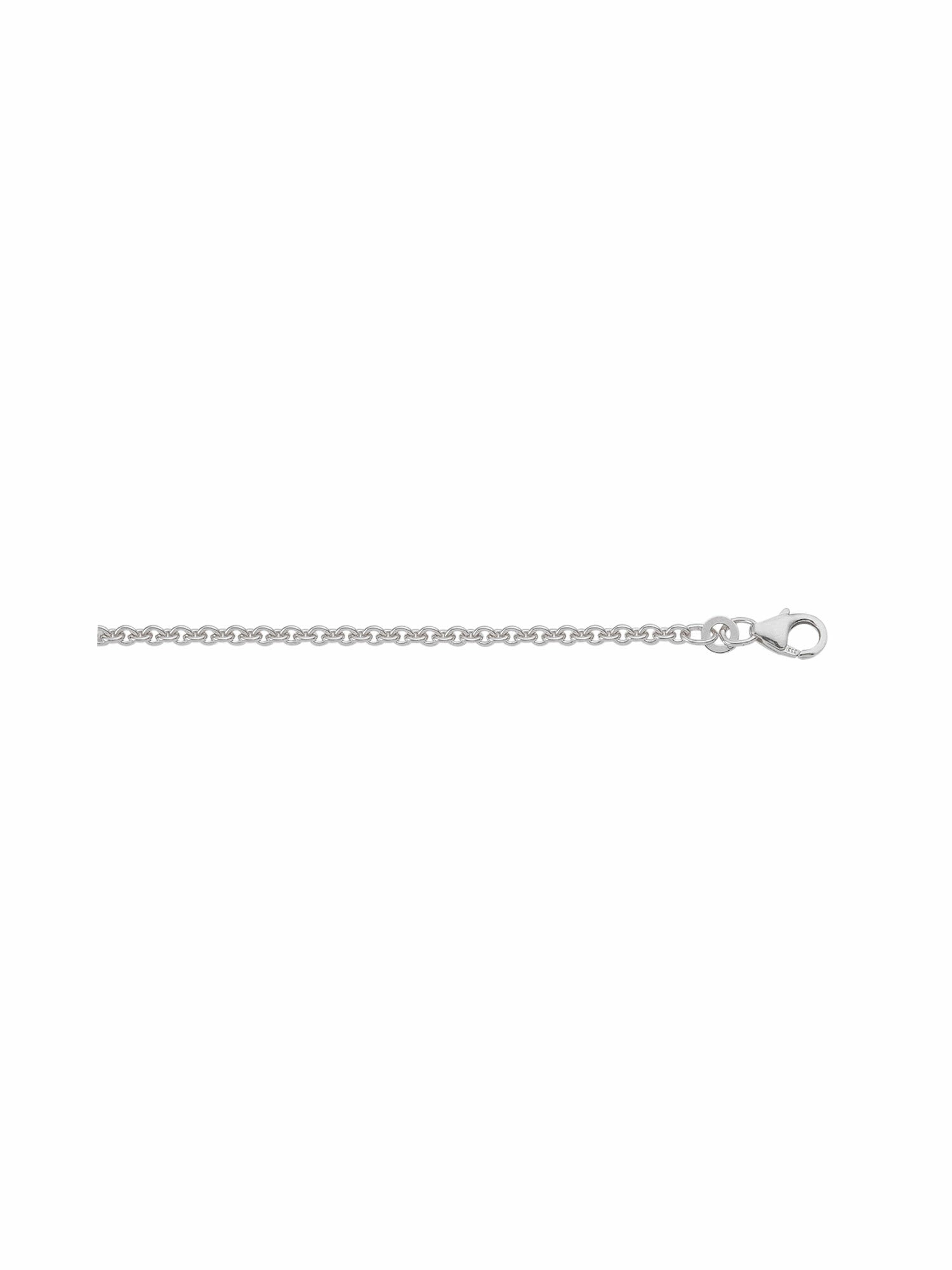 Kette ohne Anhänger »925 Silber Anker Halskette Ø 1,9 mm«, Silberschmuck für Damen