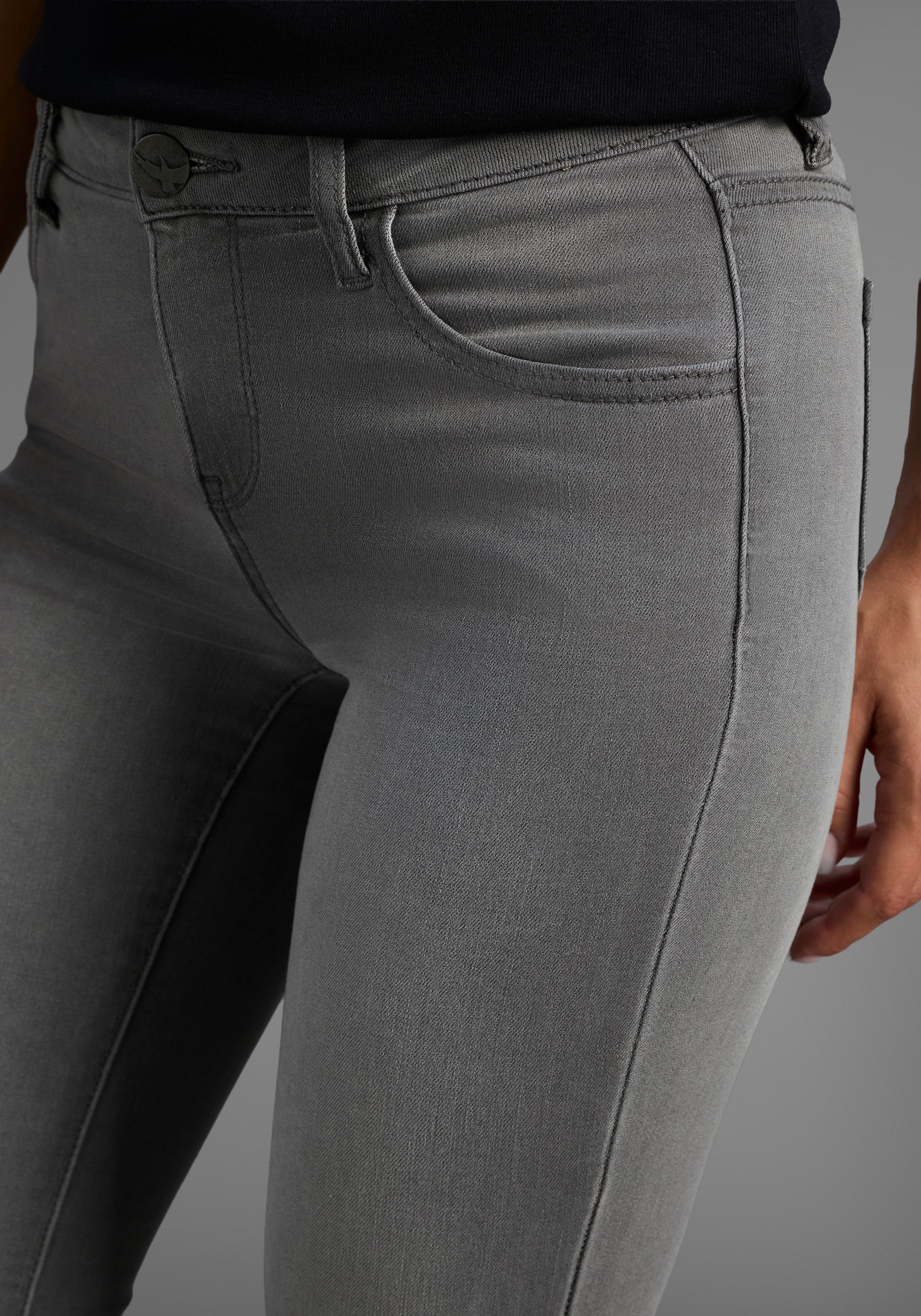 Arizona Women's Bootcut Jeans Grey 20 2