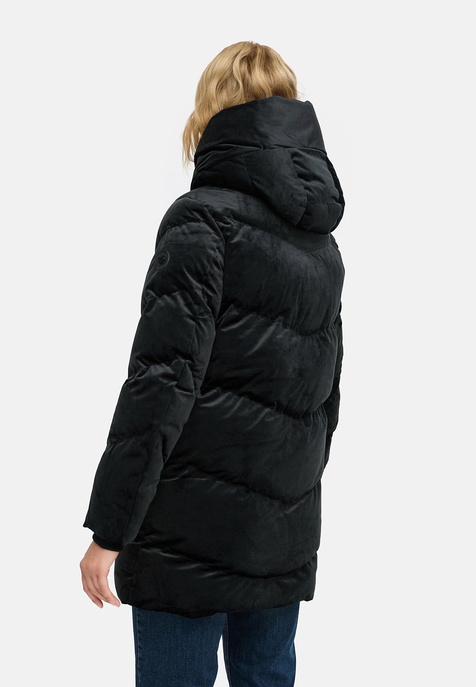 Ragwear Kurzmantel »Avelin Velvet YOUMODO« Teddy-Mantel aus kuscheligem Samt-Material