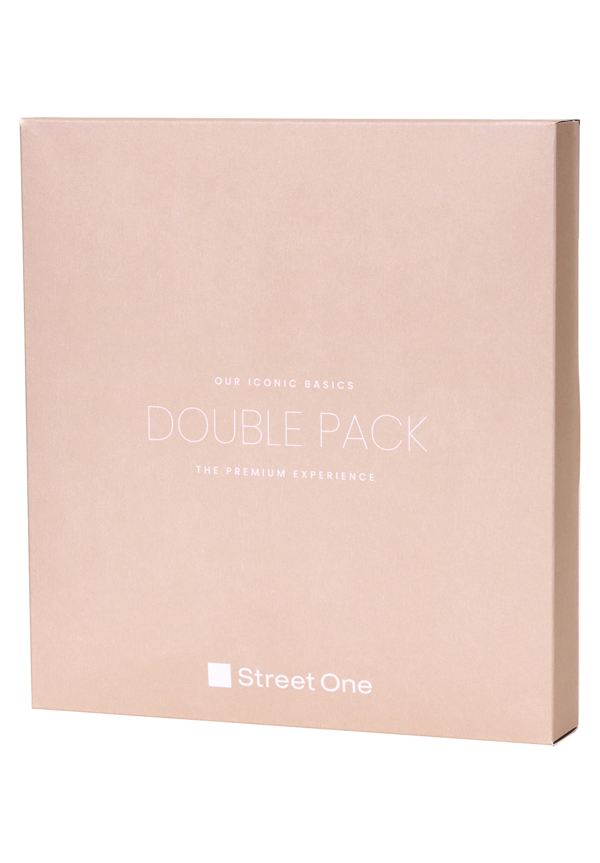 STREET ONE V-Shirt, im soften Baumwoll-Mix