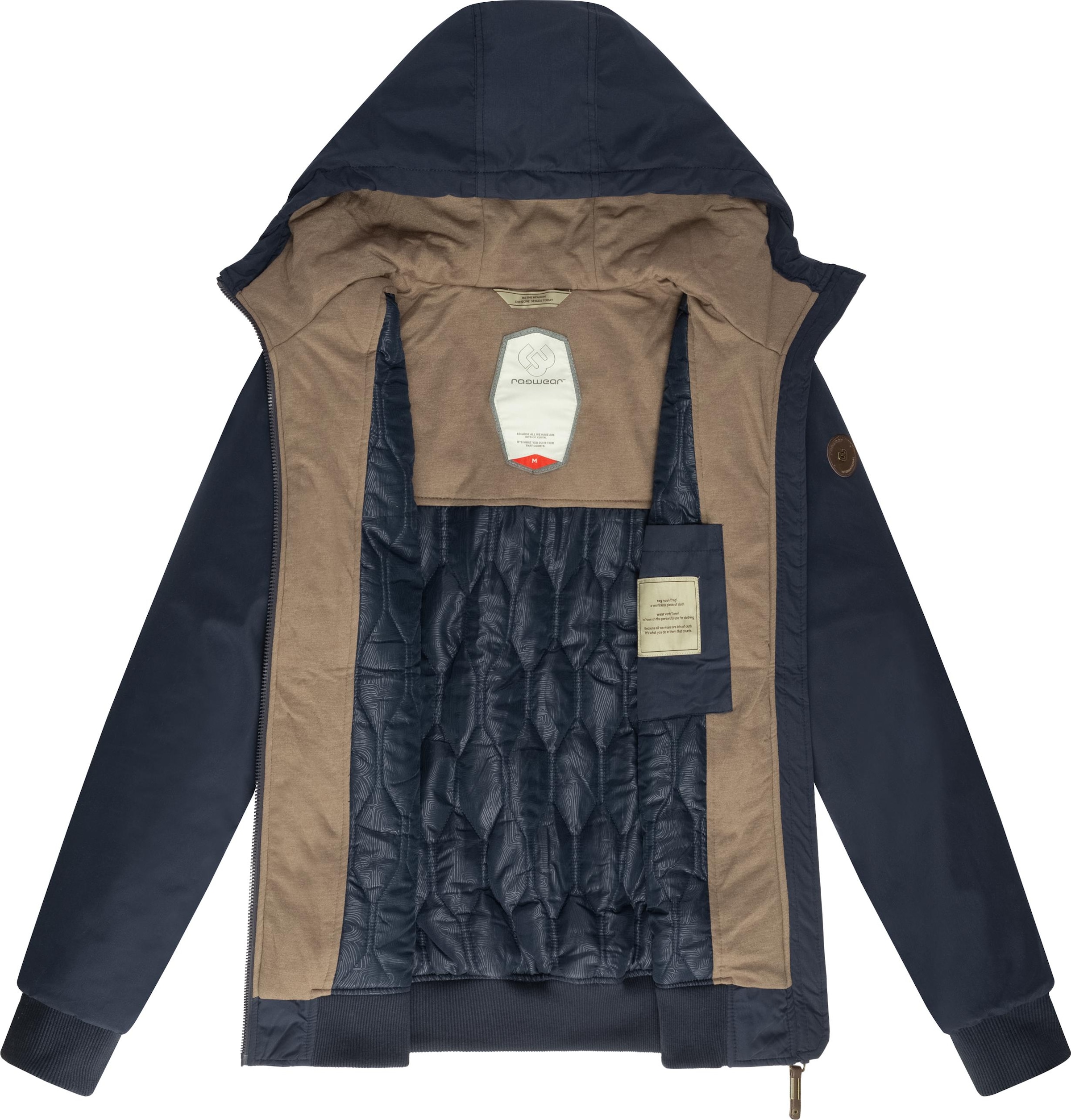 Ragwear Winterjacke »Maddy«, mit Kapuze, stylische Herren Outdoorjacke mit großer Kapuze