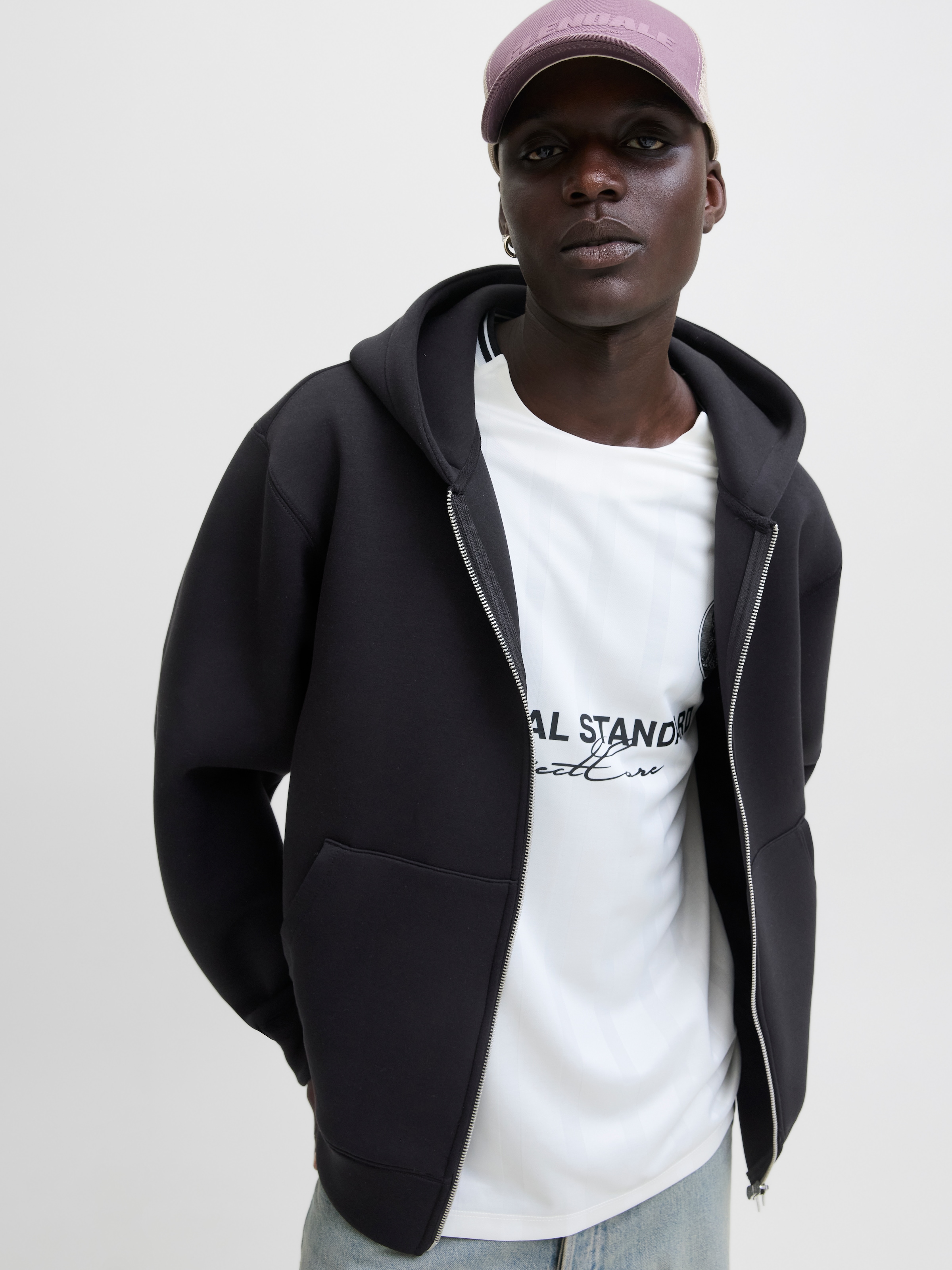 Jack & Jones Kapuzensweatshirt "JCOCOVER SCUBA SWEAT ZIP HOOD NOOS" günstig online kaufen