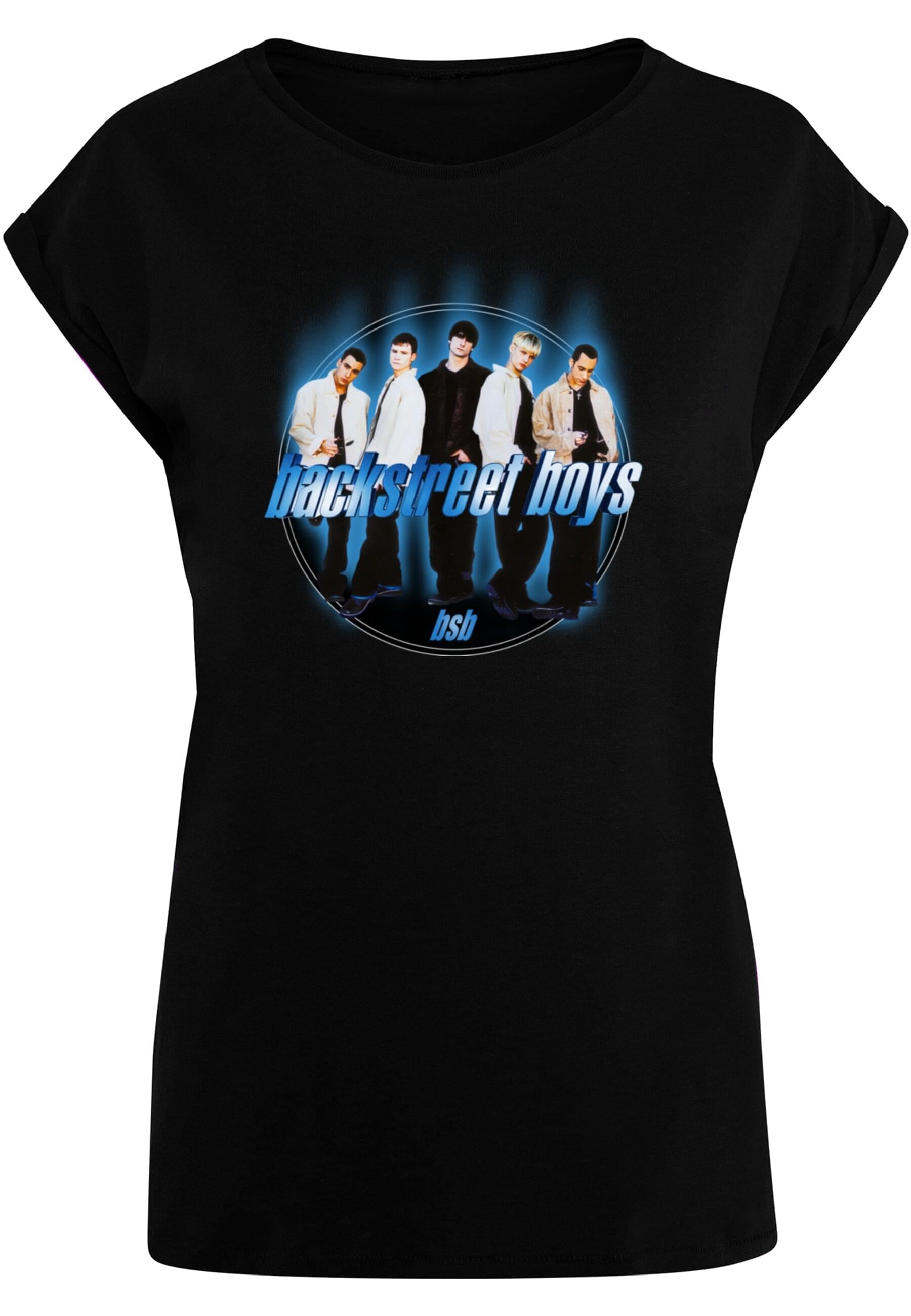 T-Shirt »Merchcode Damen Ladies Backstreet Boys - Circle T-Shirt«