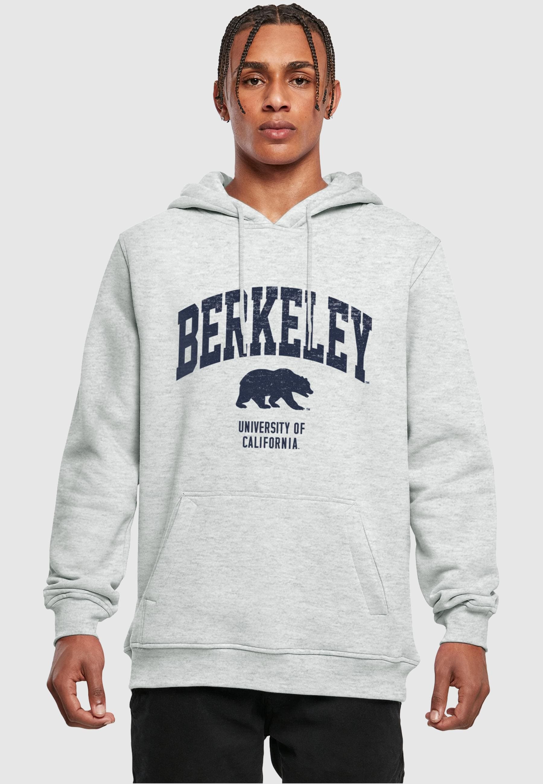 Merchcode Kapuzensweatshirt »Merchcode Herren Berkeley University - Bear Hoody«, (1 tlg.)