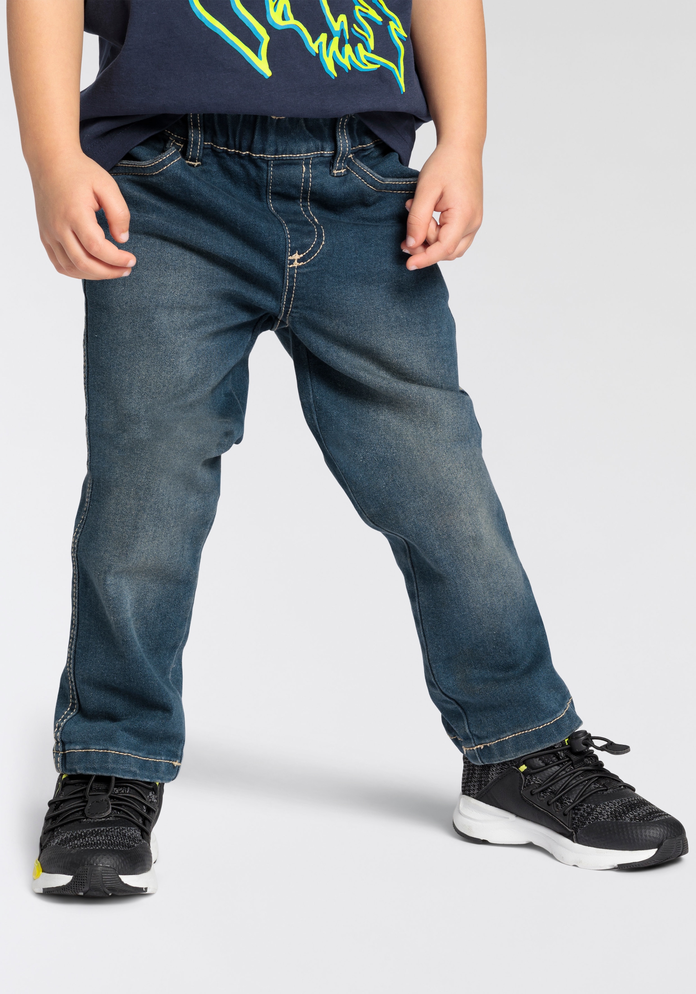 Arizona Schlupfjeans Jungen bequemer | kleine kaufen für BAUR »in Weite«