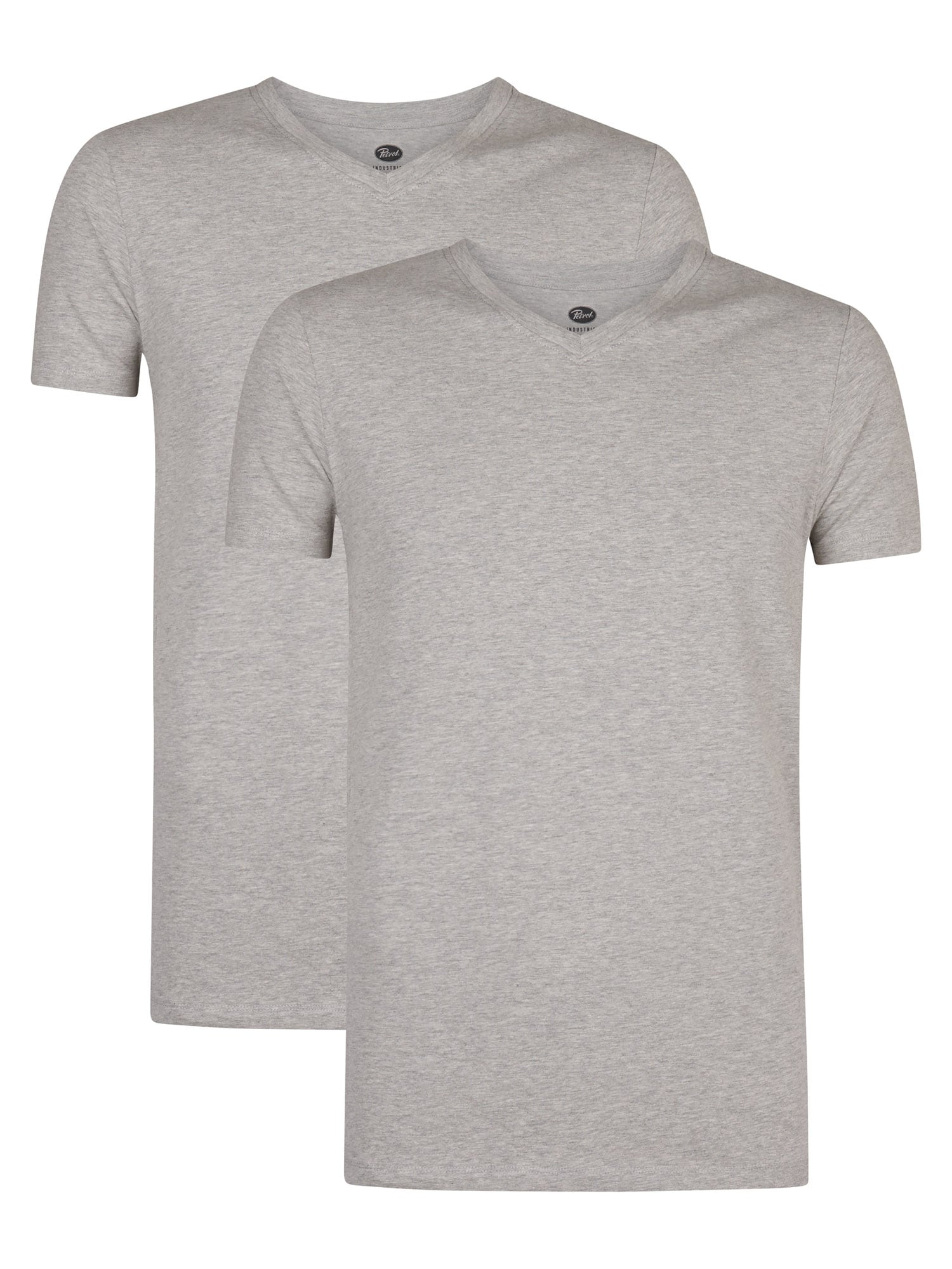 Petrol Industries T-Shirt "Men Body Fit V-Neck - 2PACK" Packung, 2er-, Auch Ideal Zum Unterziehen