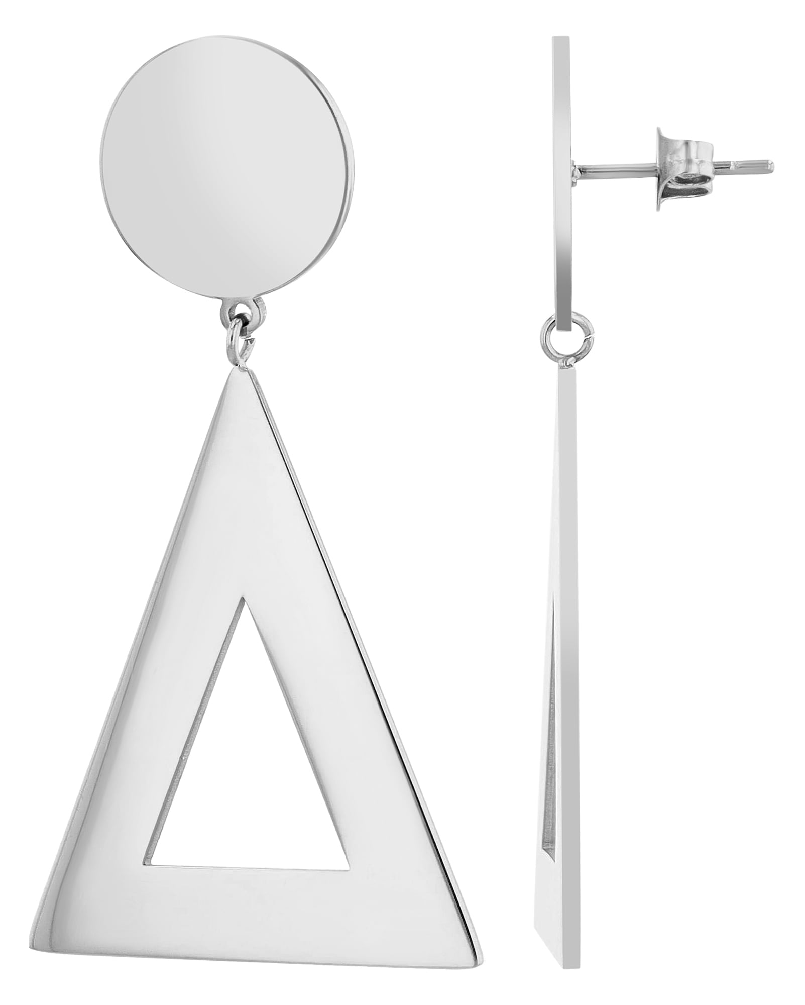 Adelia´s Paar Ohrhänger "Ohrringe – Ohrstecker aus Edelstahl" Geschenkidee: zeitlos und vielseitig