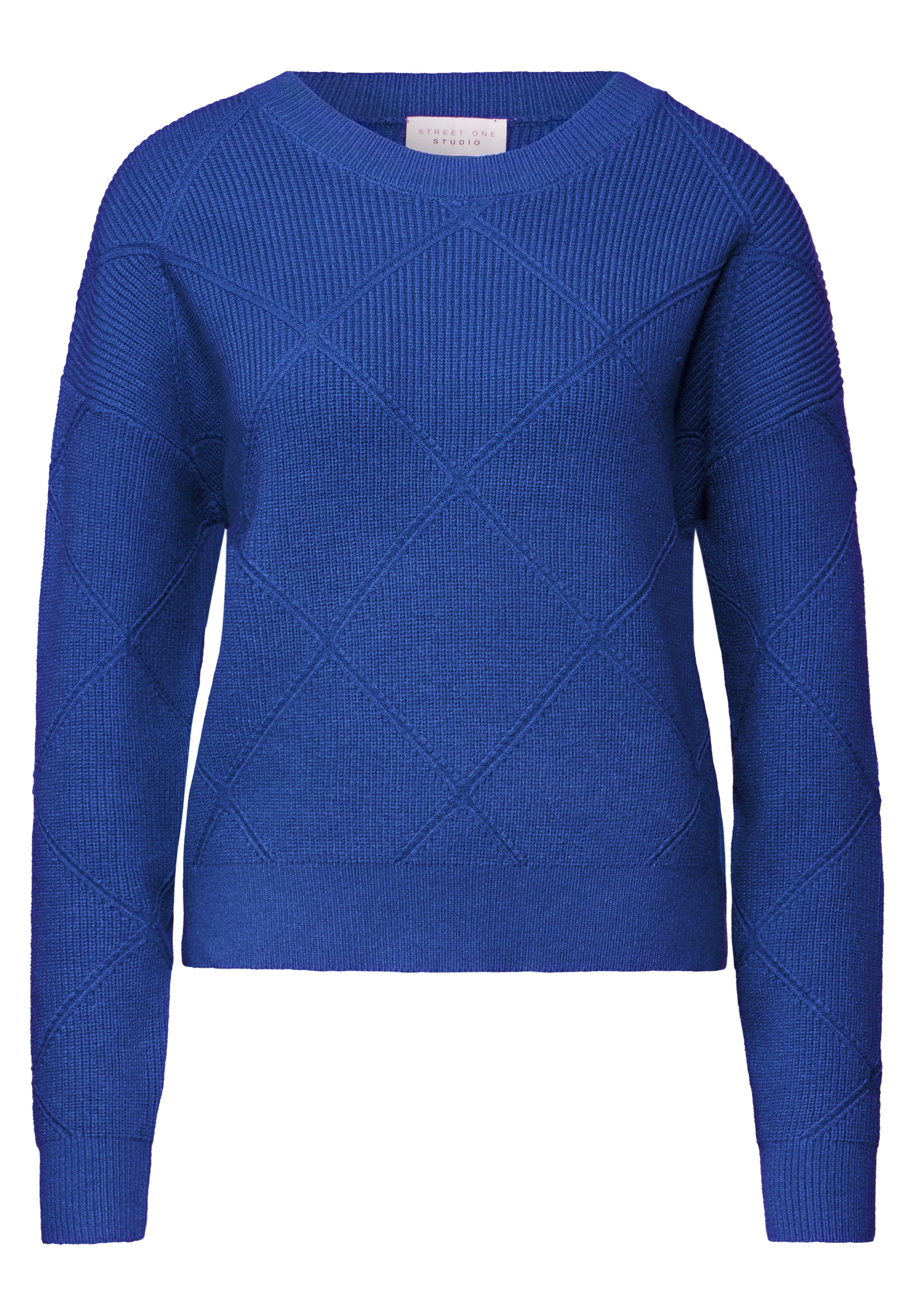 STREET ONE STUDIO Strickpullover, aus softem Materialmix