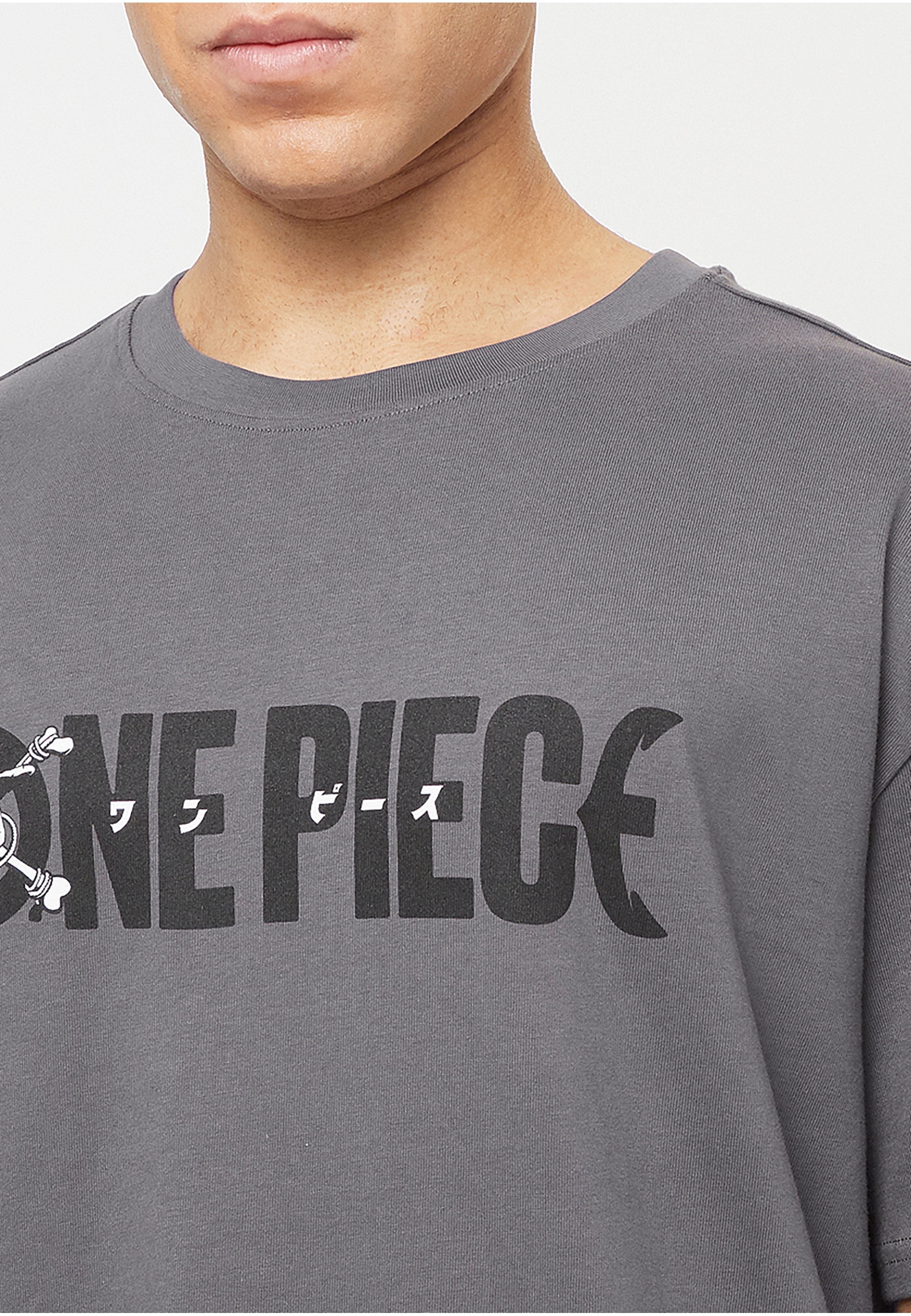 Merchcode T-Shirt »Merchcode One Piece Jolly Roger Logo Oversize Tee« 1 Stk.