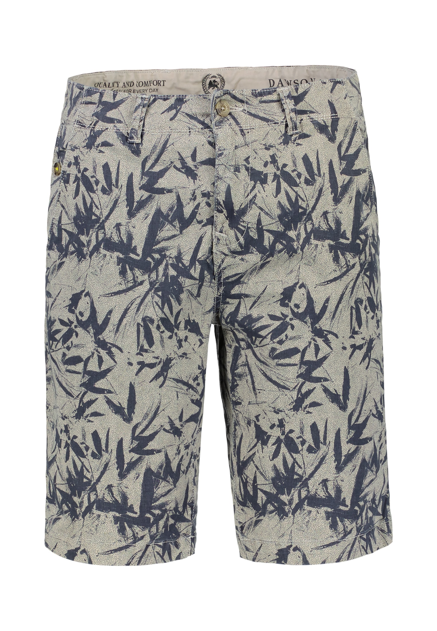 Chinoshorts »LERROS Chino Bermuda mit floralem Print«