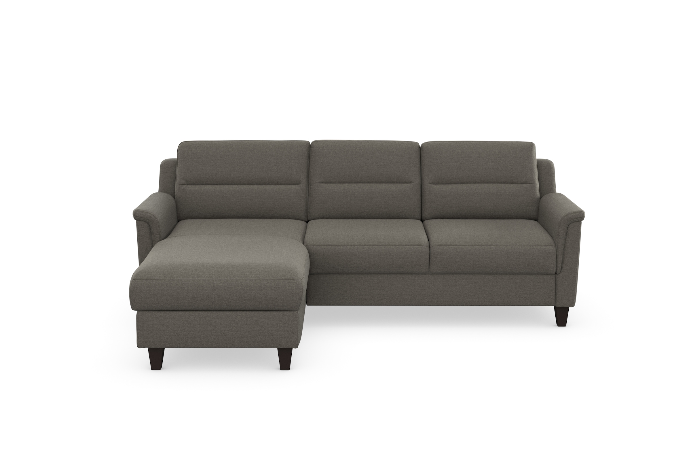 sit&more Ecksofa »Farö L-Form«, inklusive Federkern, wahlweise mit Bettfunktion und Bettkasten