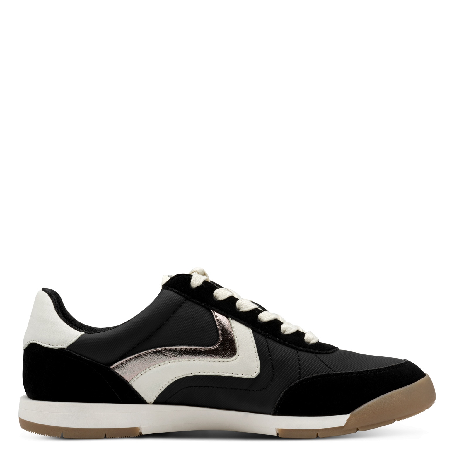 Tamaris Sneaker, Freizeitschuh, Halbschuh, Schnürschuh, weich gepolsterter Schaftrand