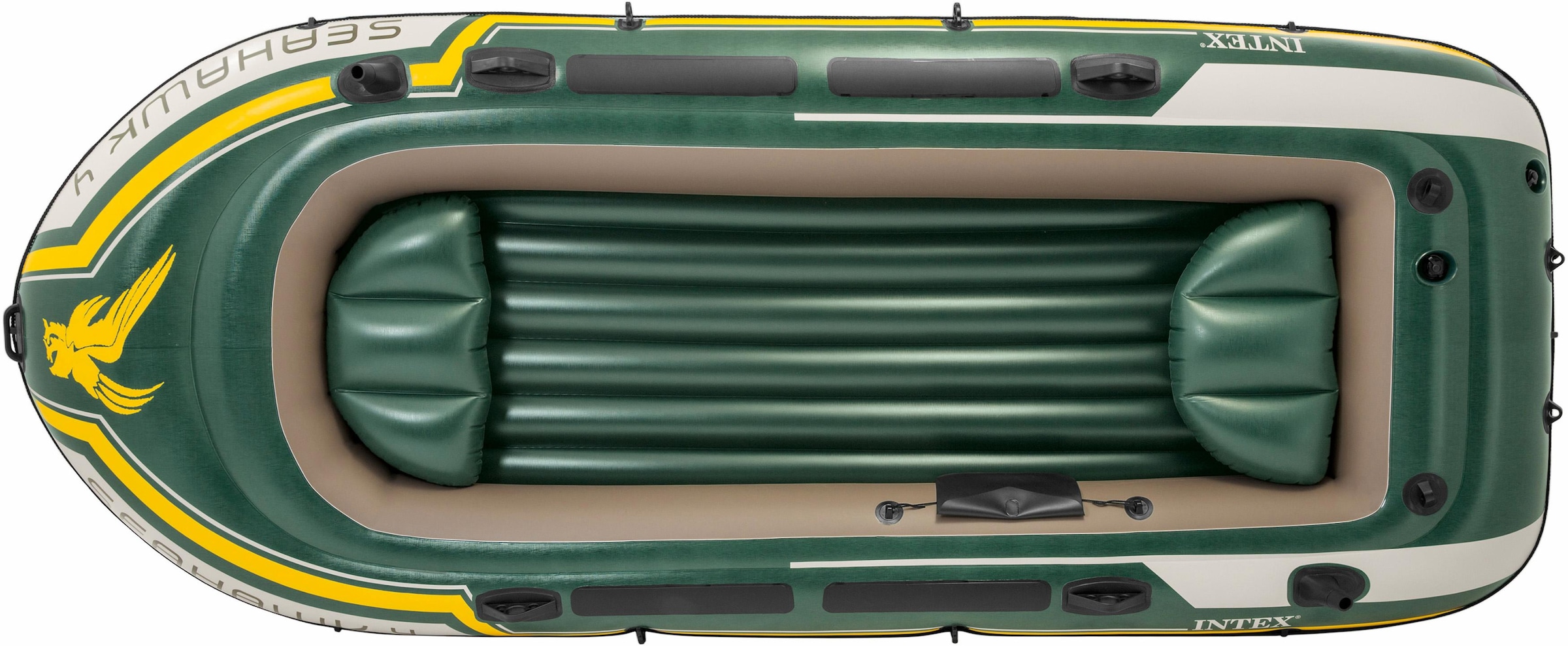 Schlauchboot »Seahawk 4«, (Set, mit 2 Paddeln und Luftpumpe)