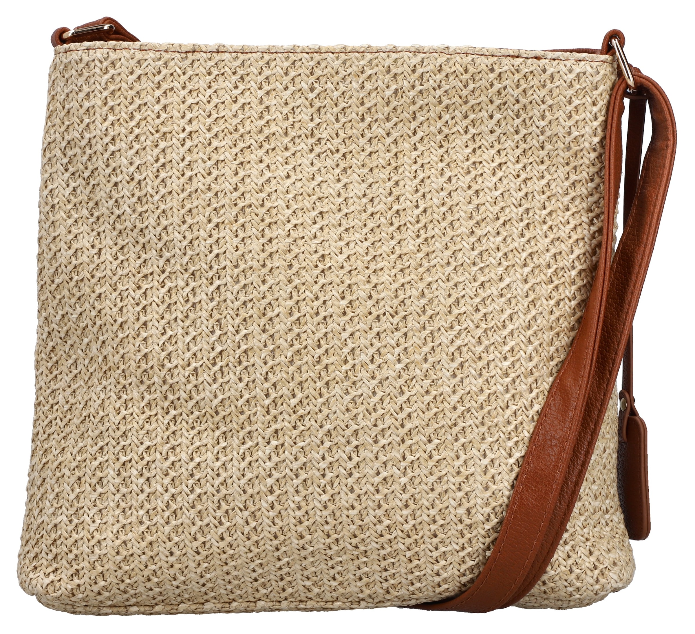 Rieker Umhängetasche, Schultertasche, Damen-Tasche mit abnehmbarem Logo-Anhänger