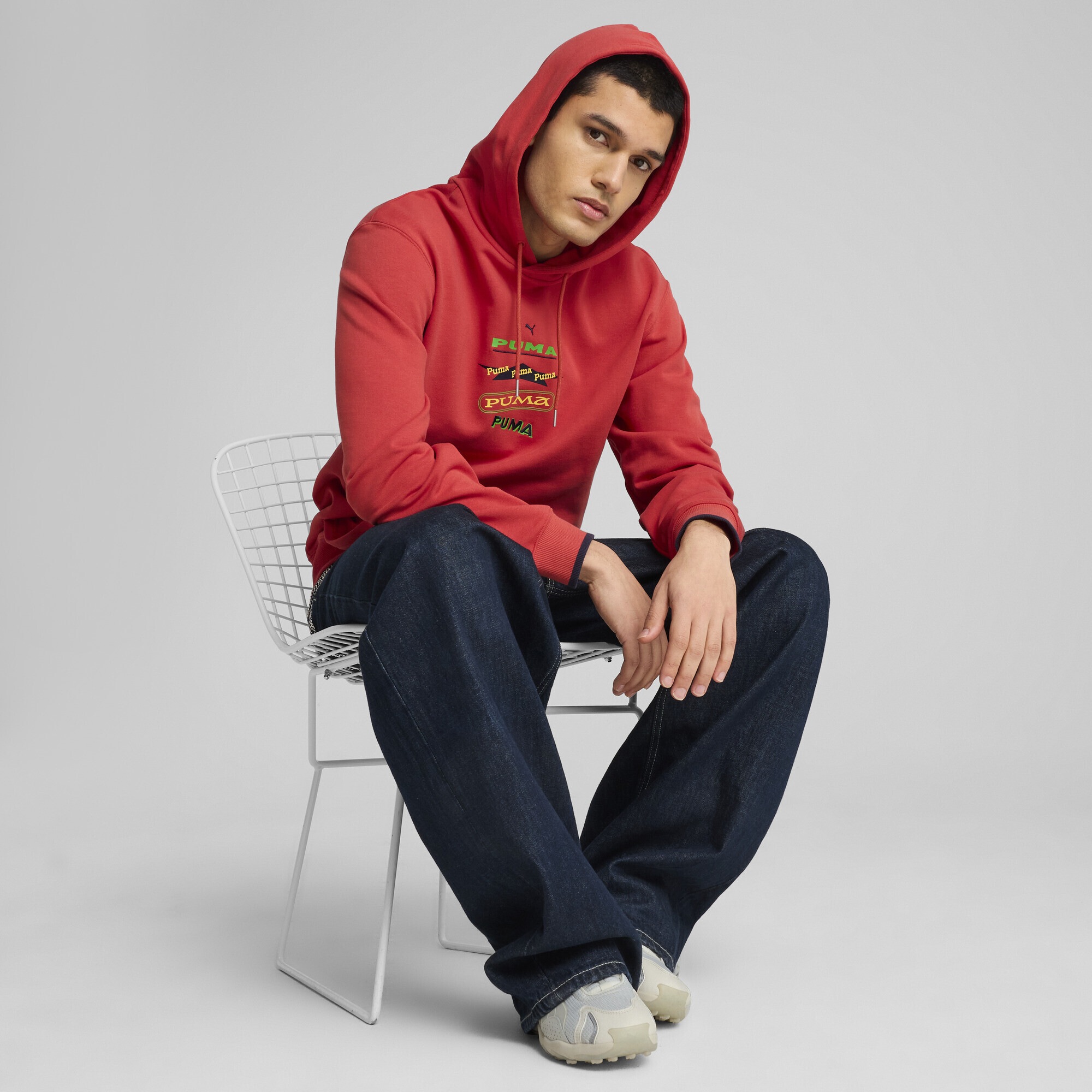 PUMA Hoodie »Wardrobe Essentials Graphic Hoodie Herren«