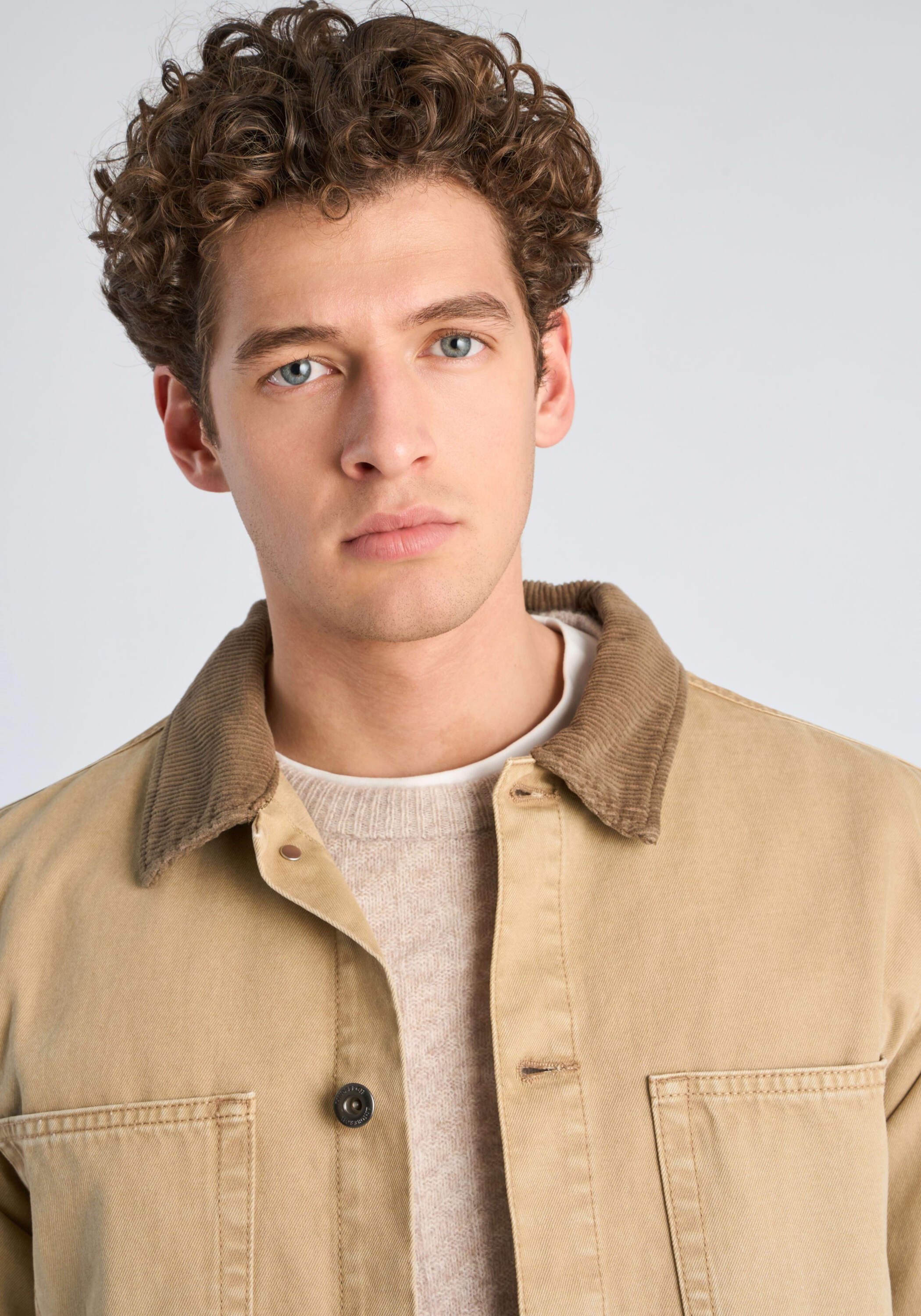 LINDBERGH Outdoorhemd »Hemdjacke Modern Fit, Cropped«