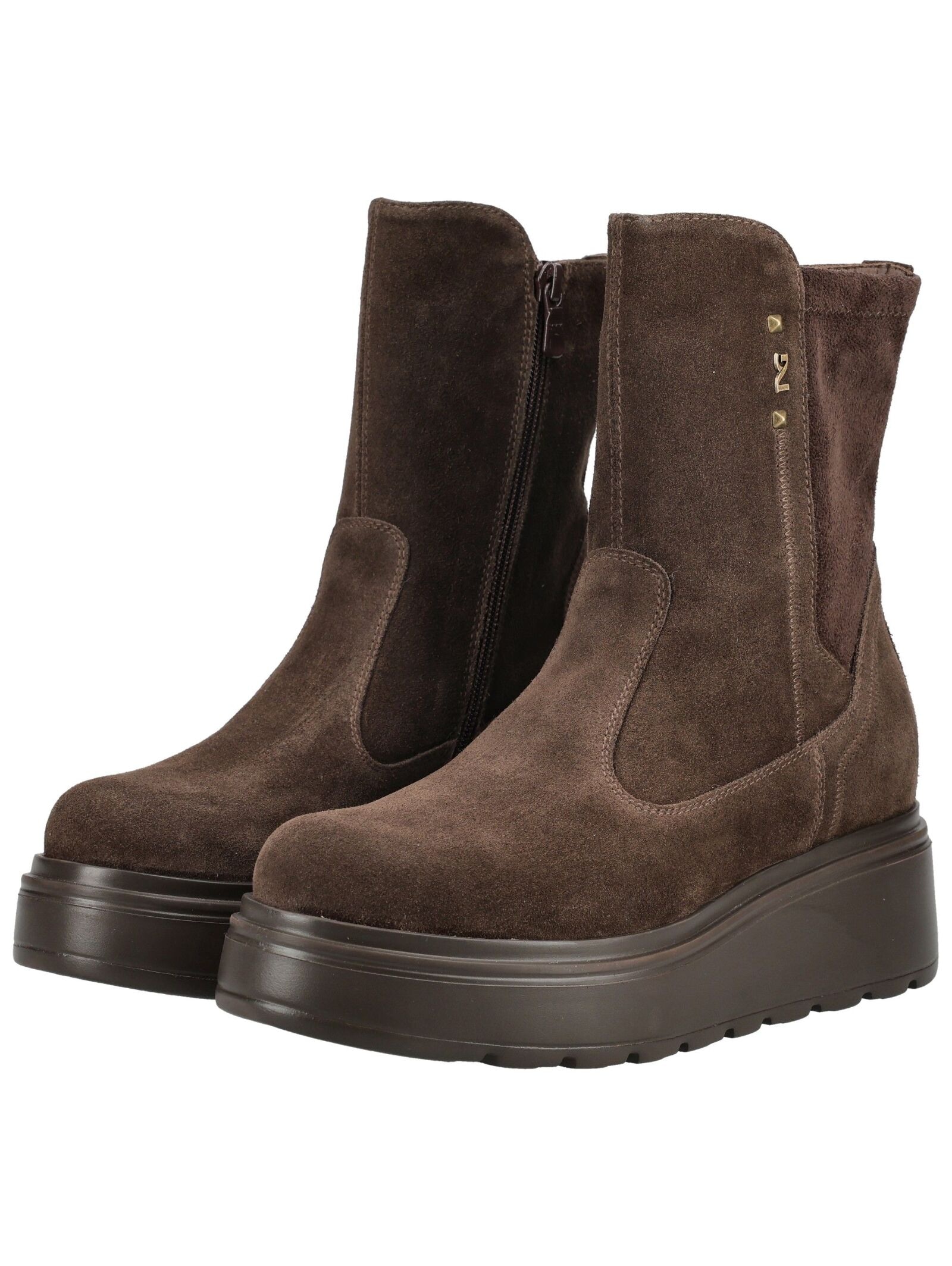 Nero Giardini Stiefelette »Nero Giardini Stiefelette Veloursleder/Lederimitat«