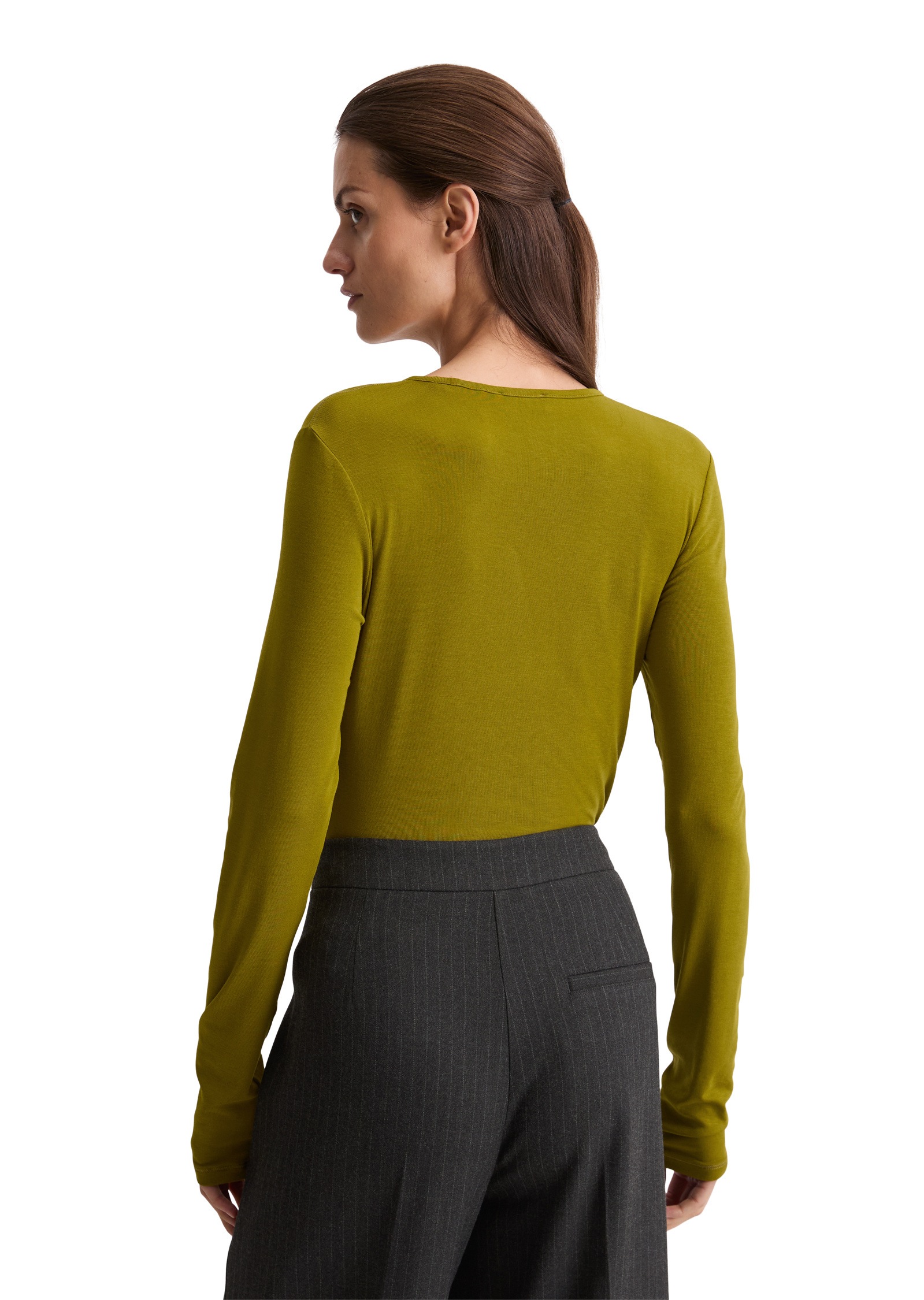 Thumbnail - Marc OPolo Langarmshirt "aus TENCEL™ Modal"