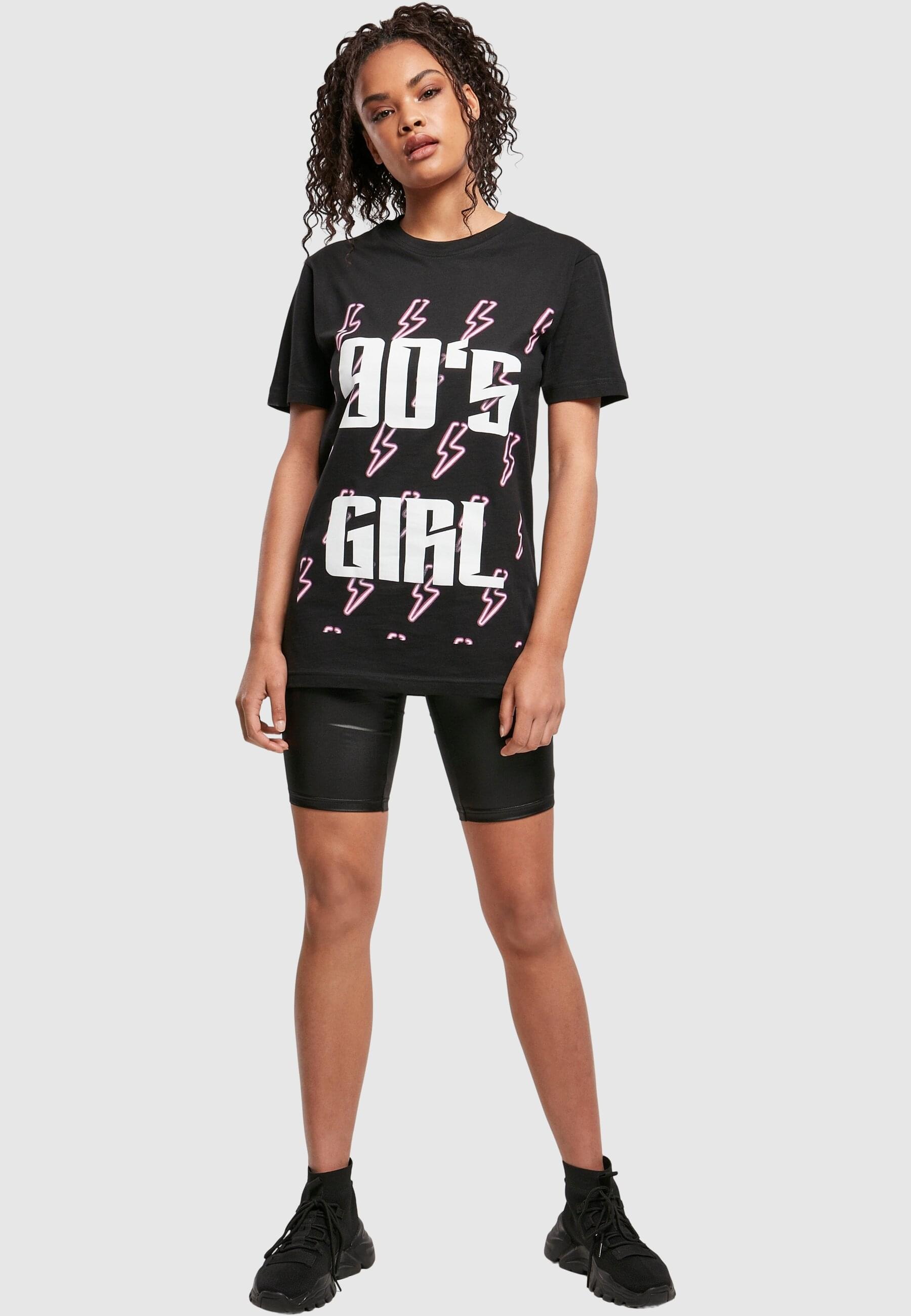 MisterTee Kurzarmshirt »MisterTee Damen Ladies 90ies Girl Tee«, (1 tlg.)