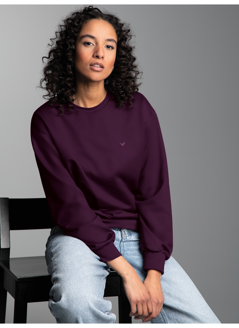 Trigema Sweatshirt "TRIGEMA Dünnes Sweatshirt" günstig online kaufen