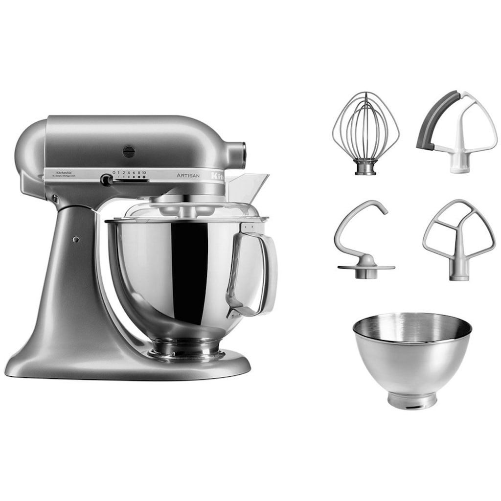 KitchenAid Küchenmaschine »5KSM175PSECU CONTOUR SILVER«