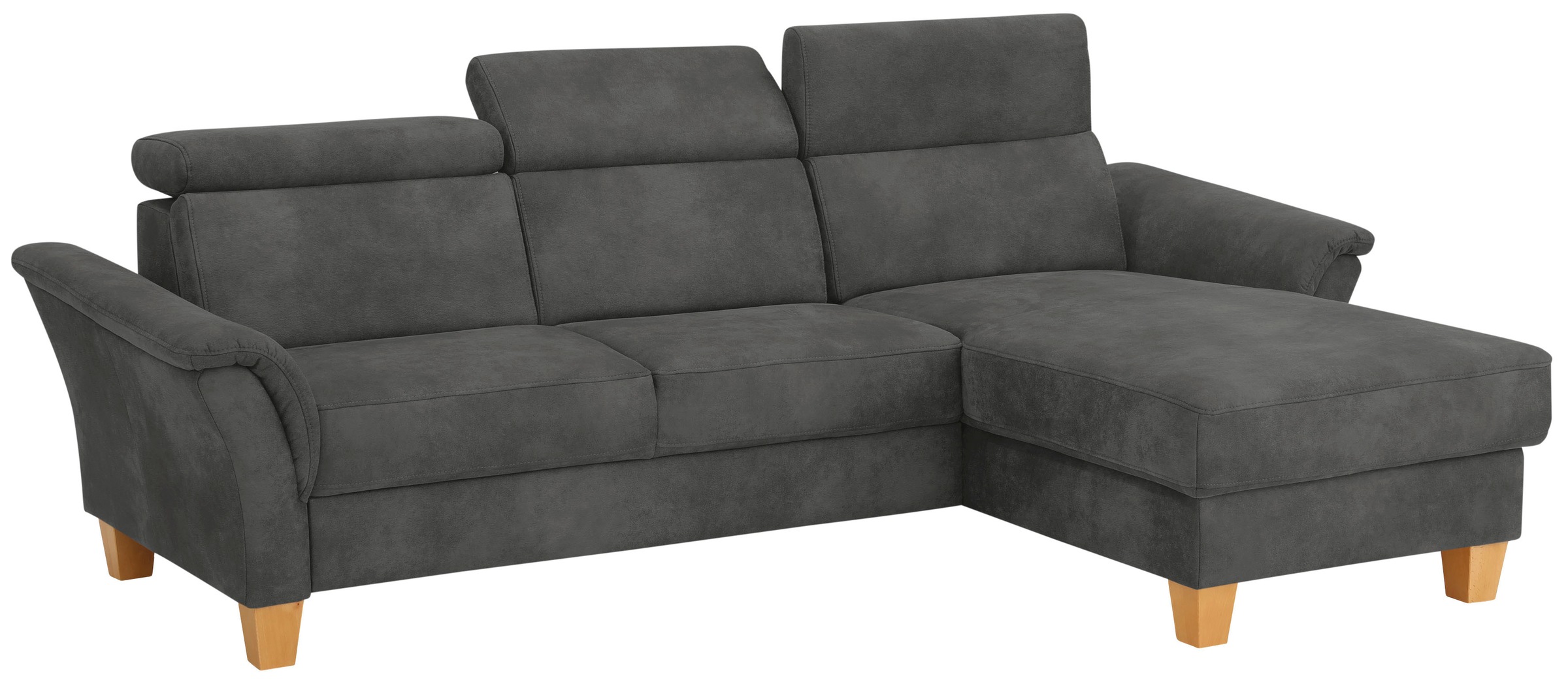 Home affaire Ecksofa »Conville L-Form«, Federkern, wahlweise mit Bettfunktion und Bettkasten bzw. Stauraum