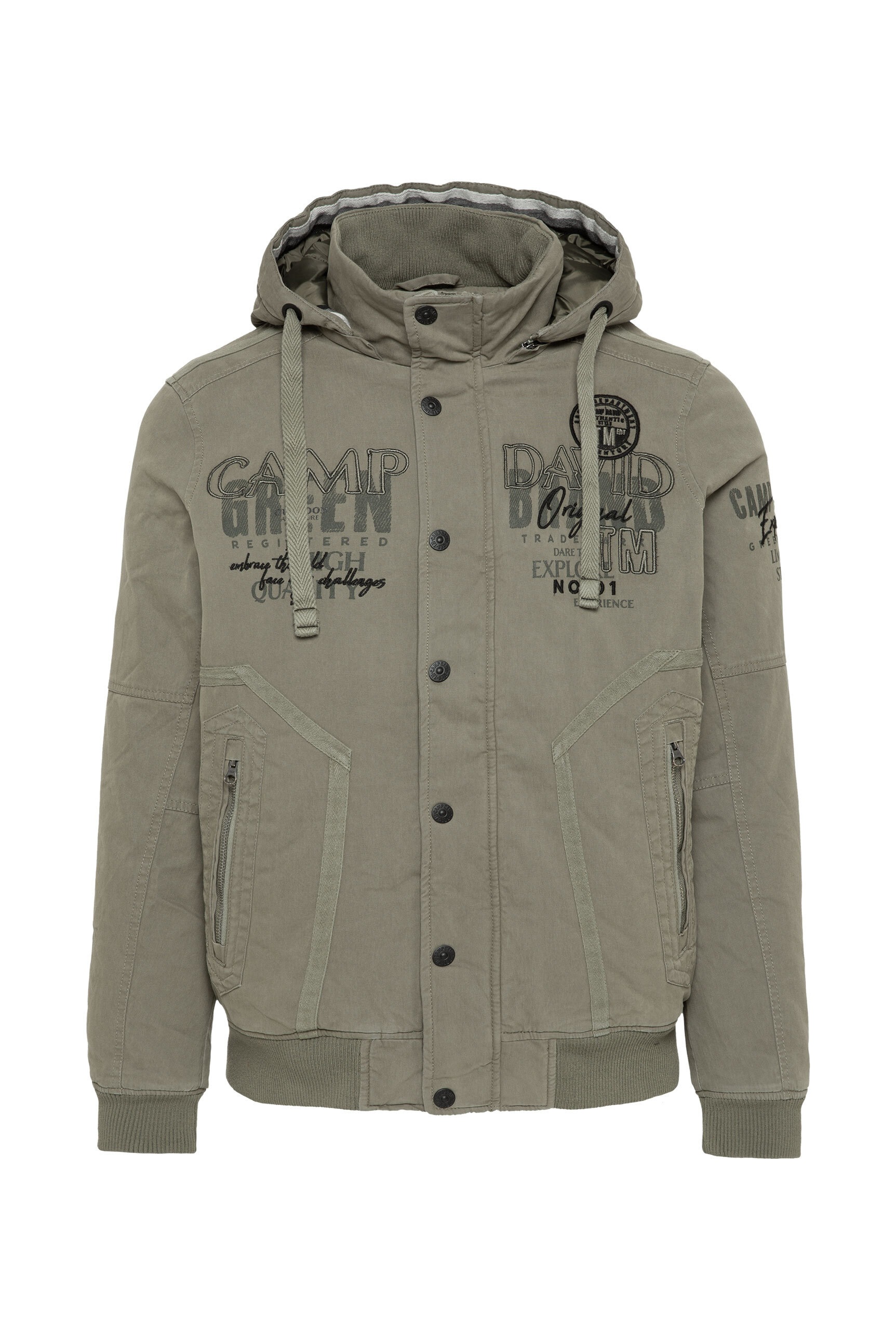 CAMP DAVID Winterjacke mit Kapuze mit Stehkragen & Kapuze günstig online kaufen