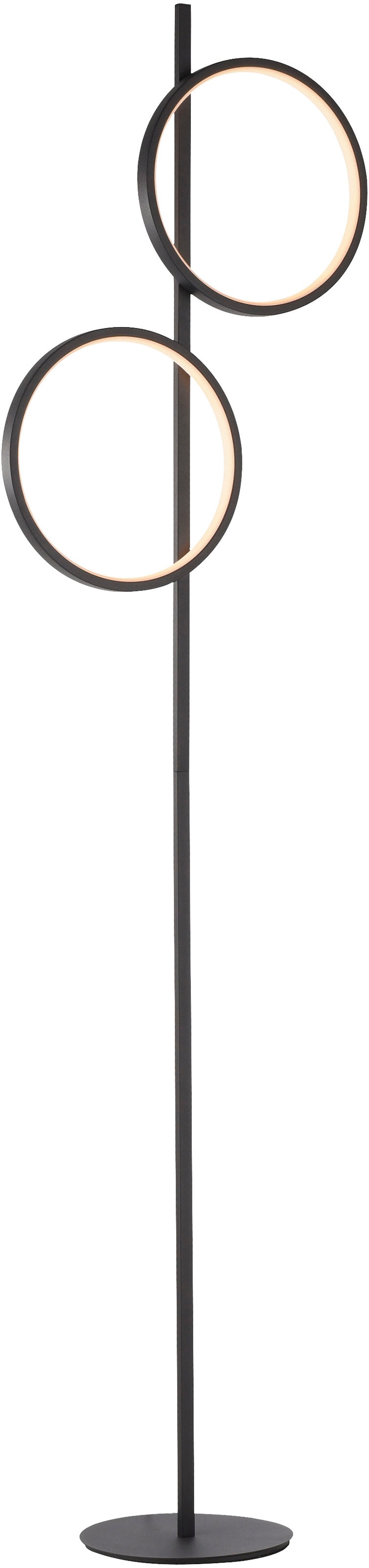 JUST LIGHT Stehlampe »MINI RITUS«, 2 flammig, Leuchtmittel LED-Board | LED fest integriert, LED, Schalter, Fußschalter