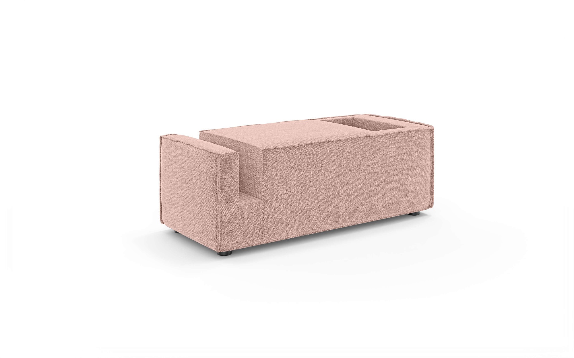 INOSIGN Sofaelement »HAILY Tisch für das Modulsofa, Maße B/T/H: 45/100/37 cm«, als Modul oder separat verwendbar, mit Steckfach und Ablagefläche