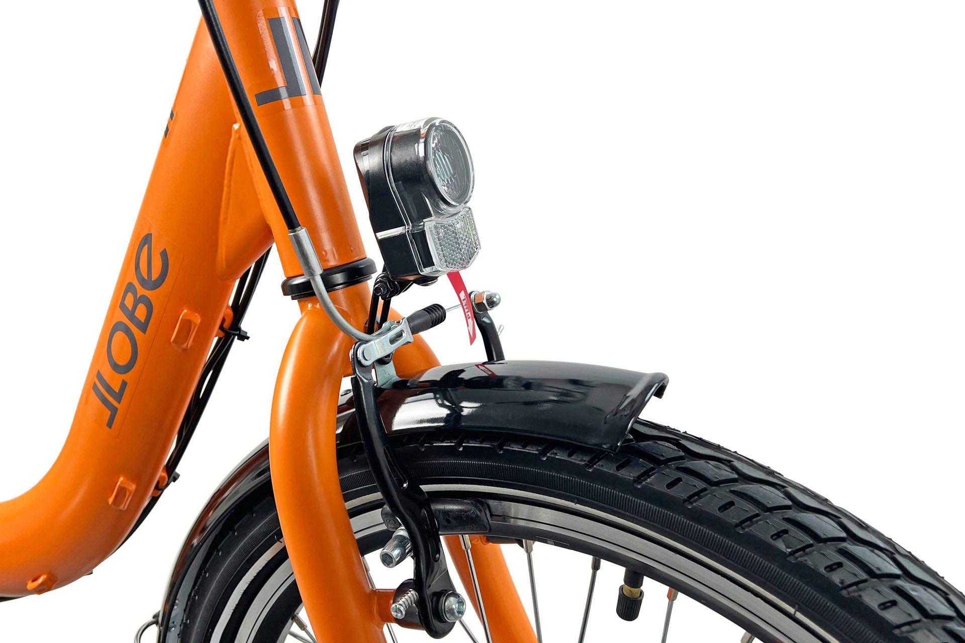 LLobe E-Bike »Elektro Faltrad 20" Pure orange«, Heckmotor 250 W