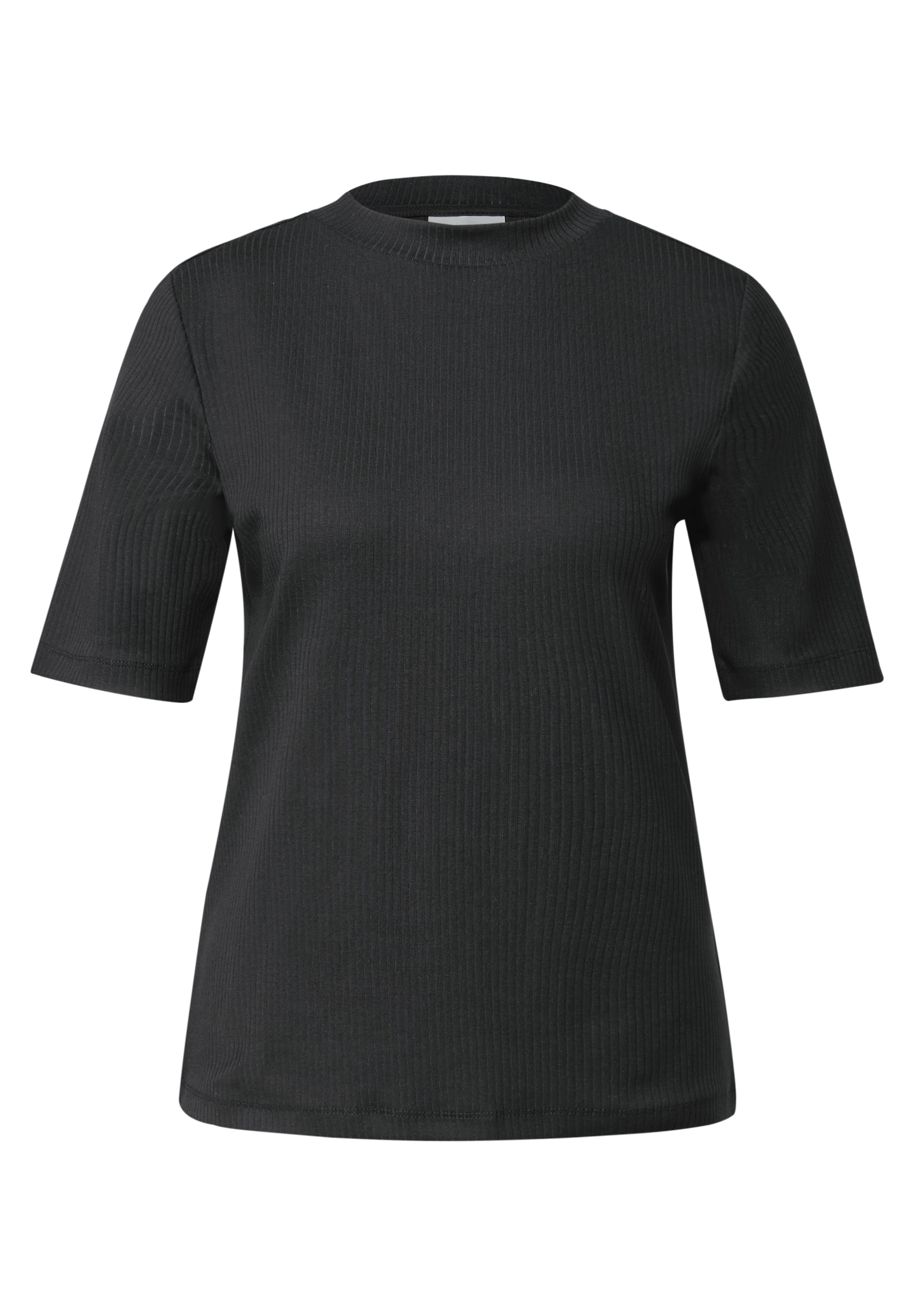 STREET ONE T-Shirt, aus Baumwolle mit Stretchante