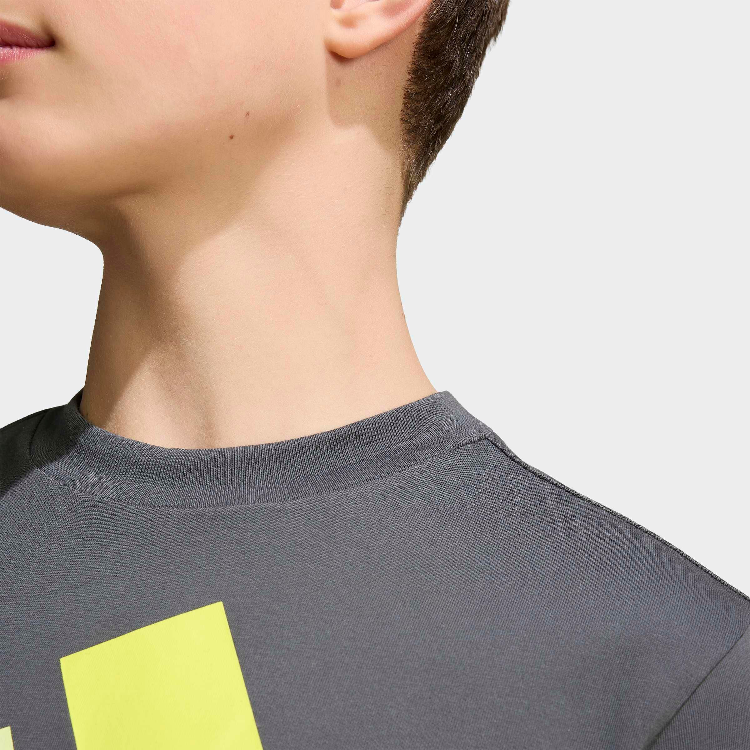 adidas Sportswear T-Shirt »ESSENTIALS KIDS« für Kinder und Teens, mit Rundhalsausschnitt, aus 100 % Baumwolle