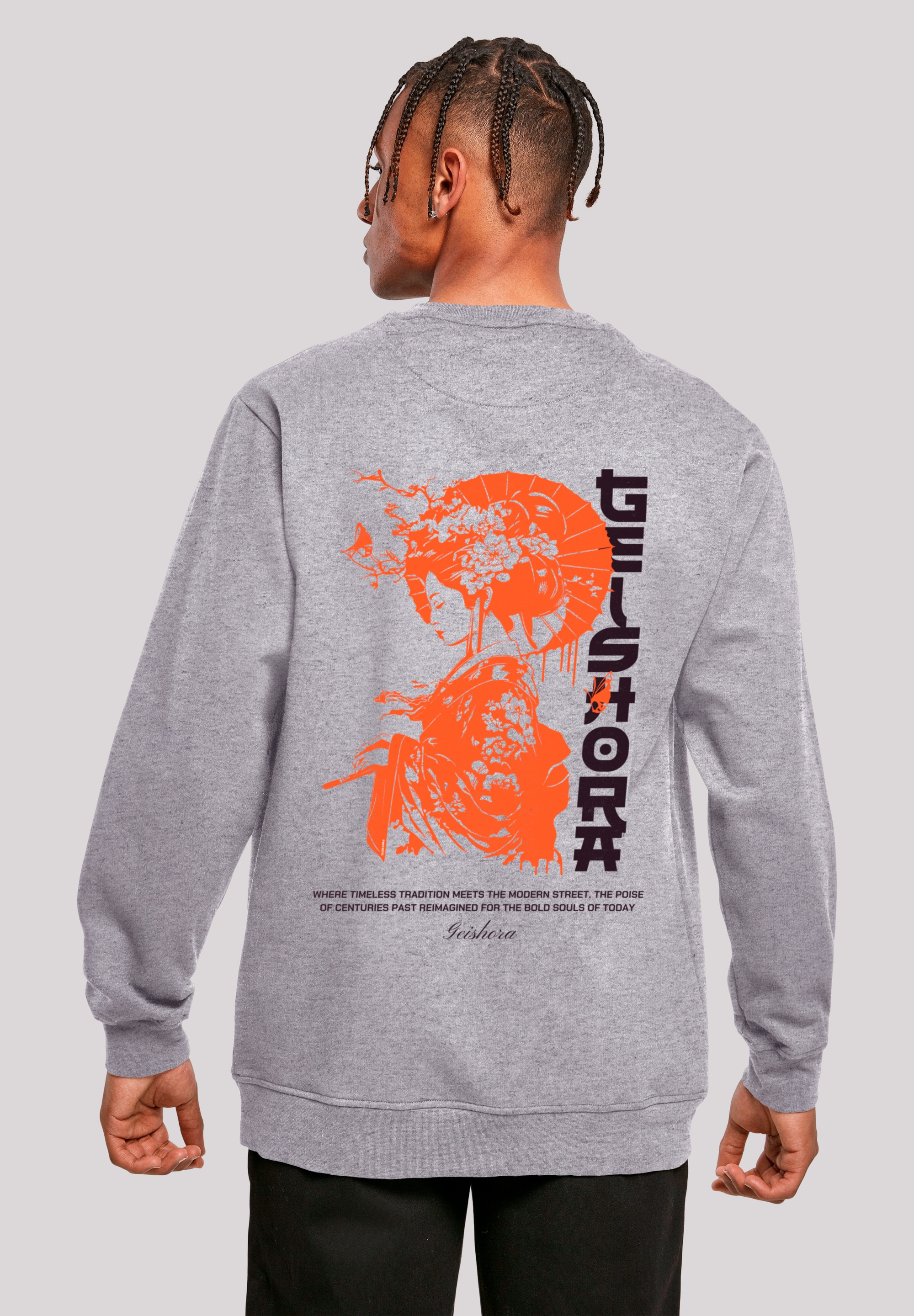 F4NT4STIC Sweatshirt »Geishora Japan Streetstyle«, Japan Streetwear Styles