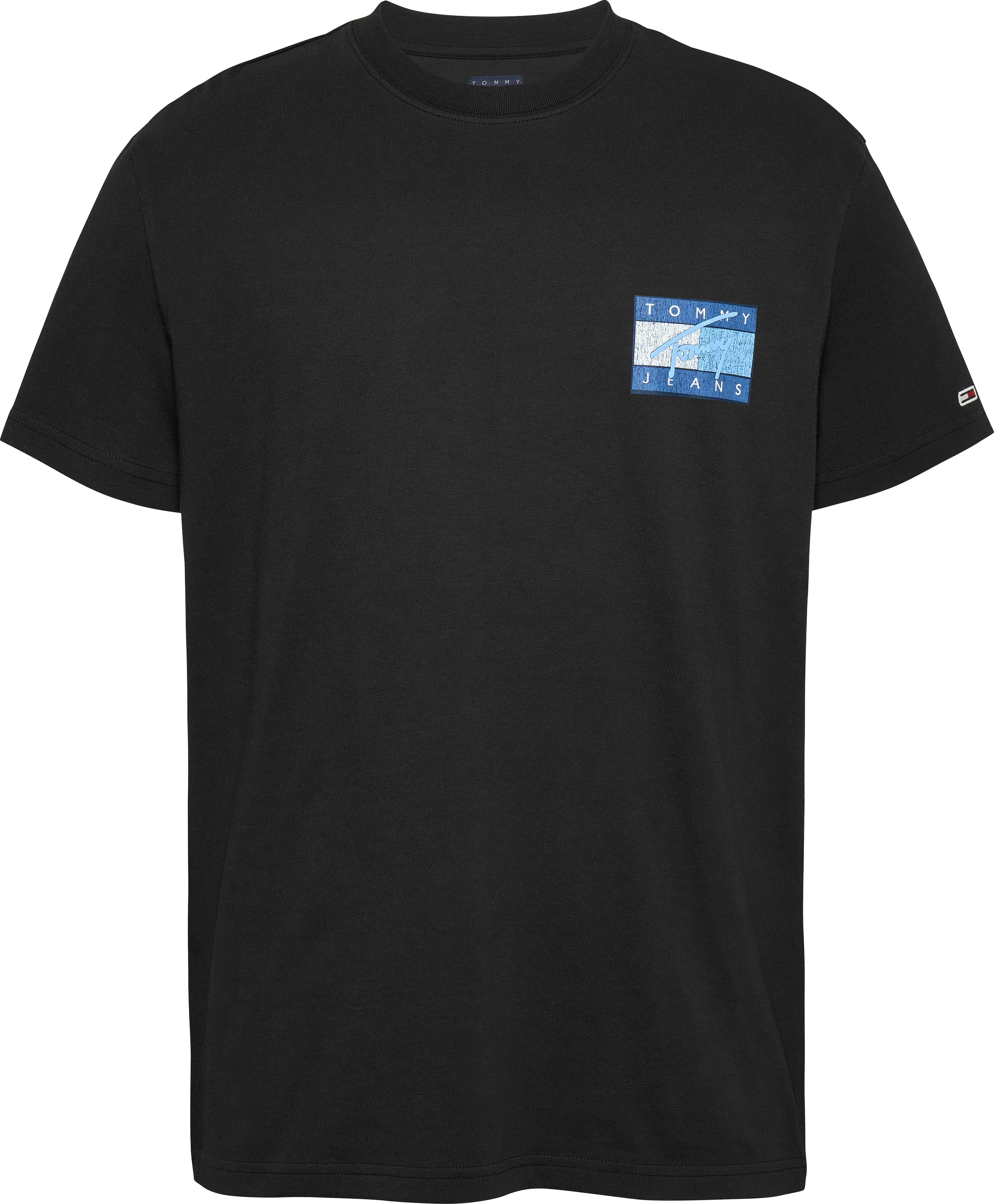 Tommy Jeans T-Shirt »TJM REG RWB FLAG TEE EXT«, mit großem Logo auf dem Rücken