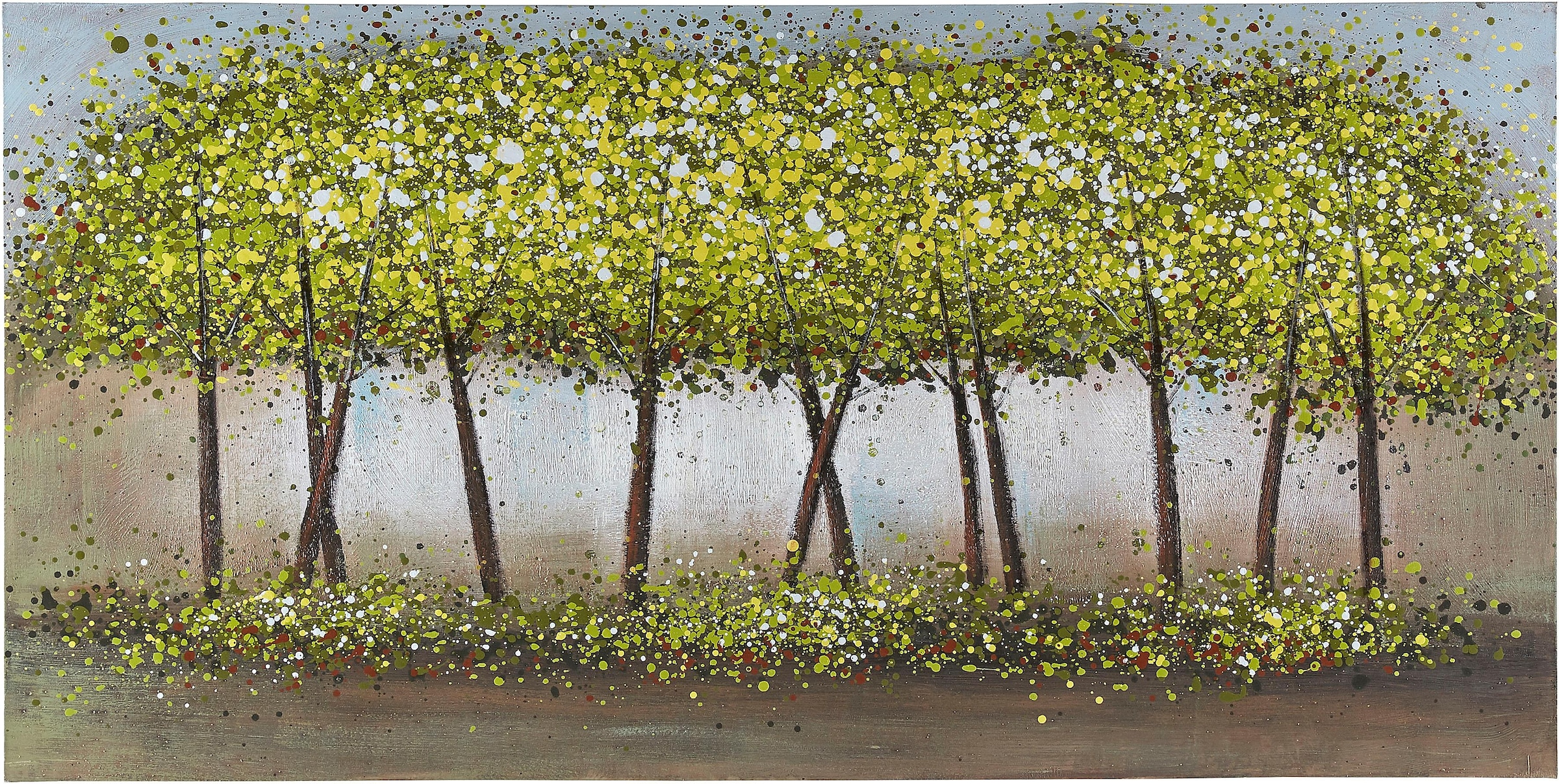 Home affaire Gemälde »Trees«, Baum-Baumbilder-Bäume, 140/70 cm