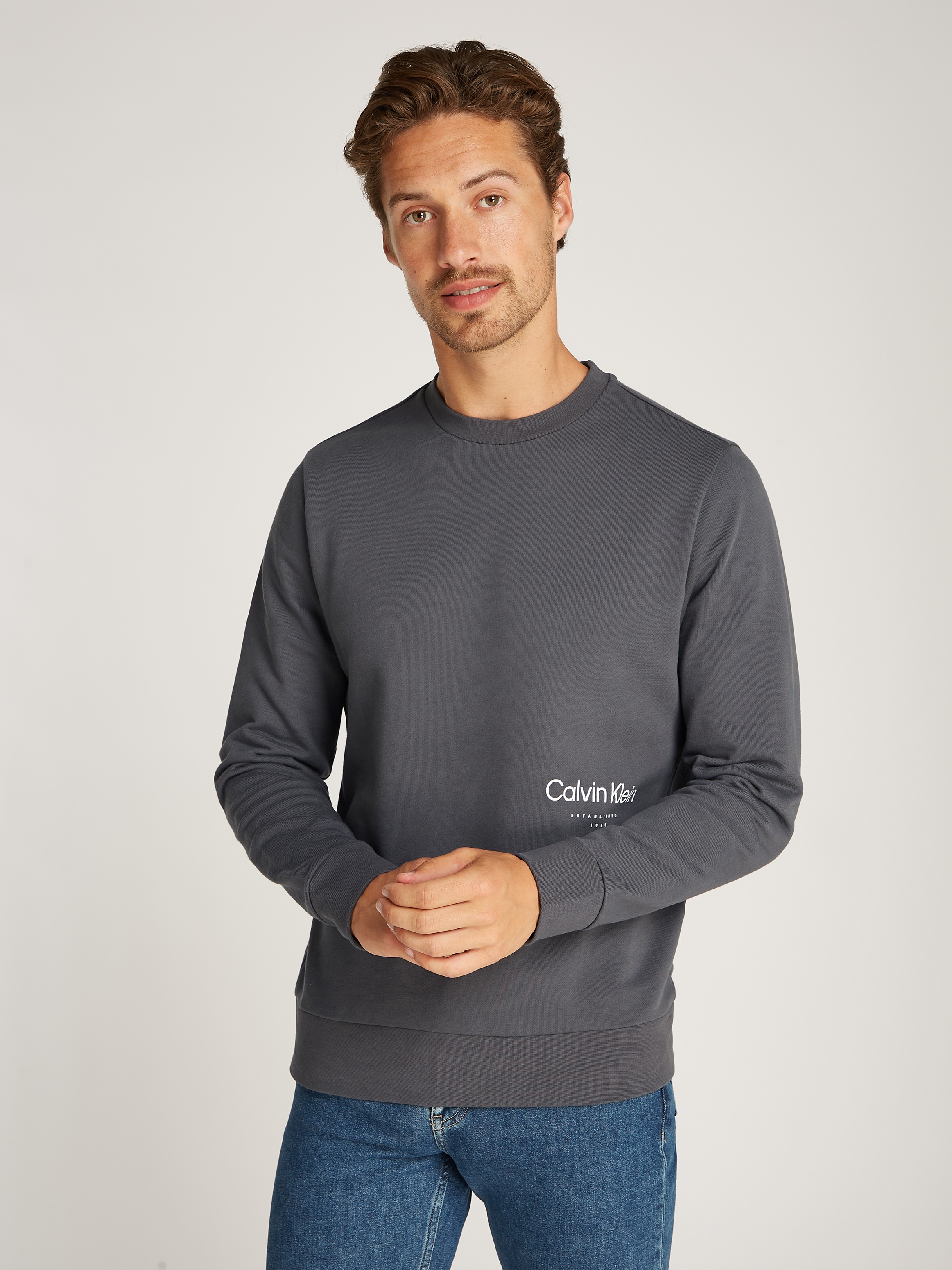 Calvin Klein Sportinio stiliaus megztinis »OFF PLAC...