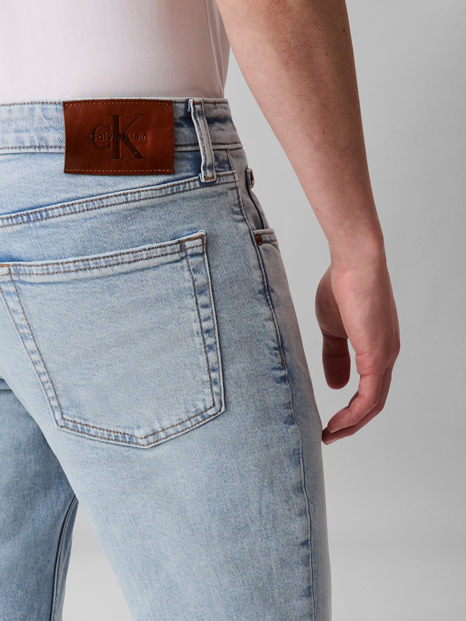 Thumbnail - Calvin Klein Jeans Slim-fit-Jeans "SLIM JEAN REGEN" Mit Gürtelschlaufen