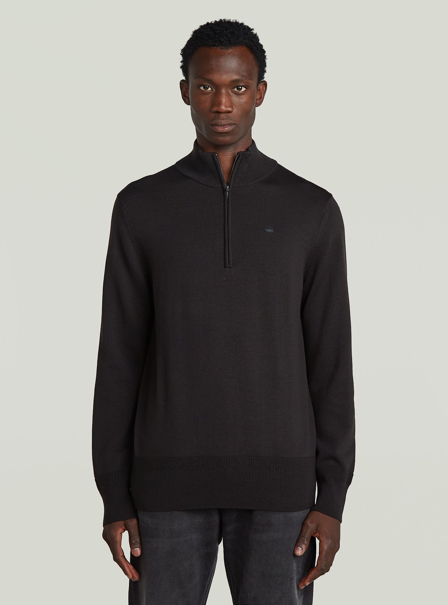 G-STAR "Premium Core Half Zip Knit"