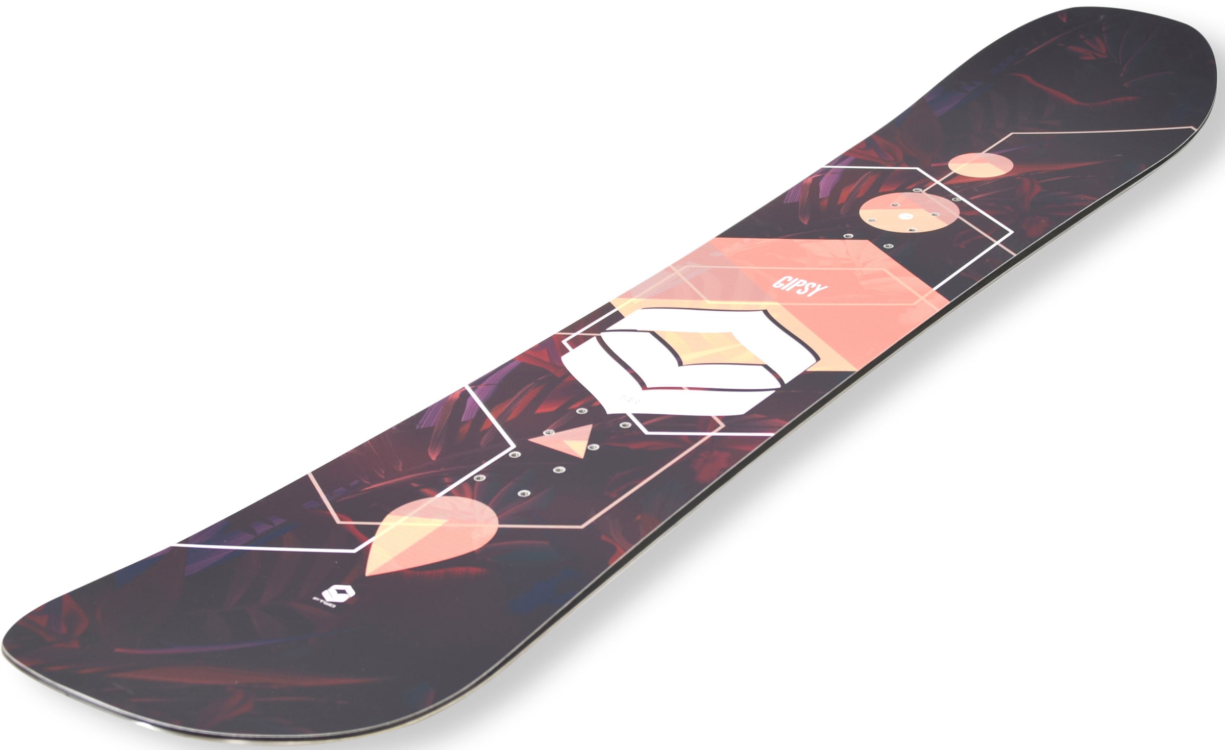 F2 Snowboard »FTWO Gipsy woman peach«, (Set, 2er-Pack), Inkl. Bindung mit Befestigungsmaterialien