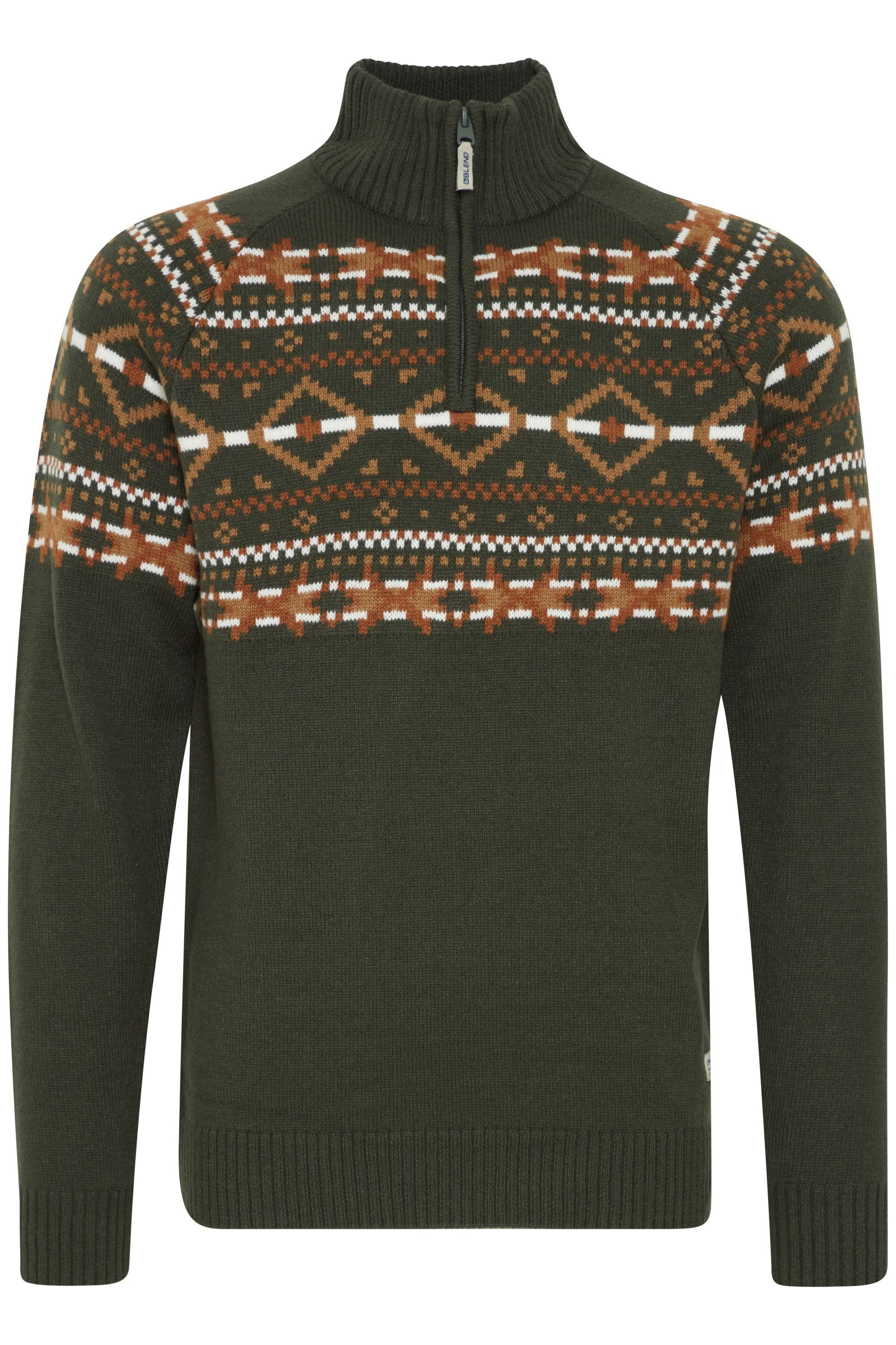 Blend Troyer "BHNilo", Klassischer Troyer mit Reißverschluss günstig online kaufen