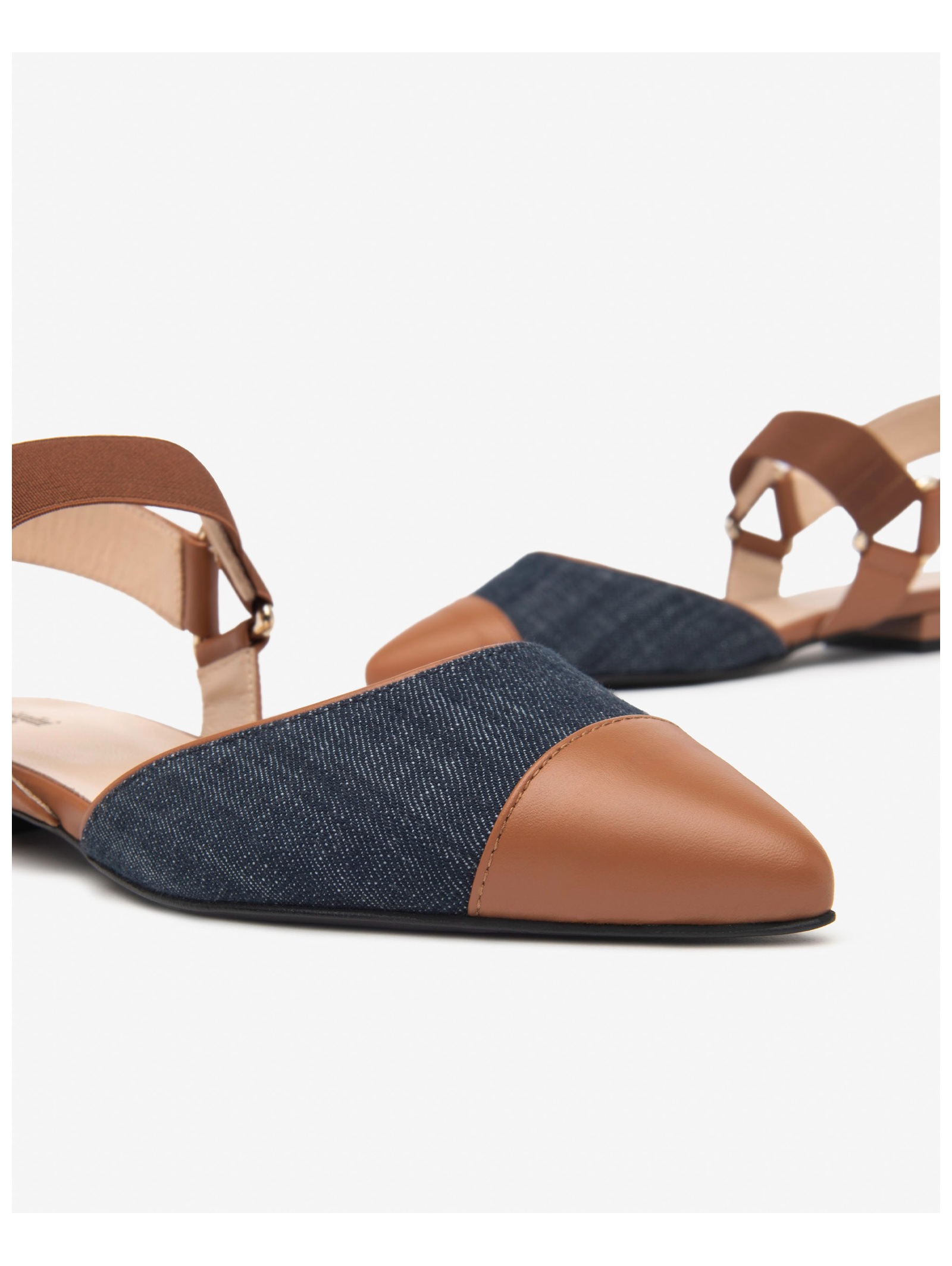 Thumbnail - Nero Giardini Slingpumps "Nero Giardini Pumps Lederimitat/Textil"