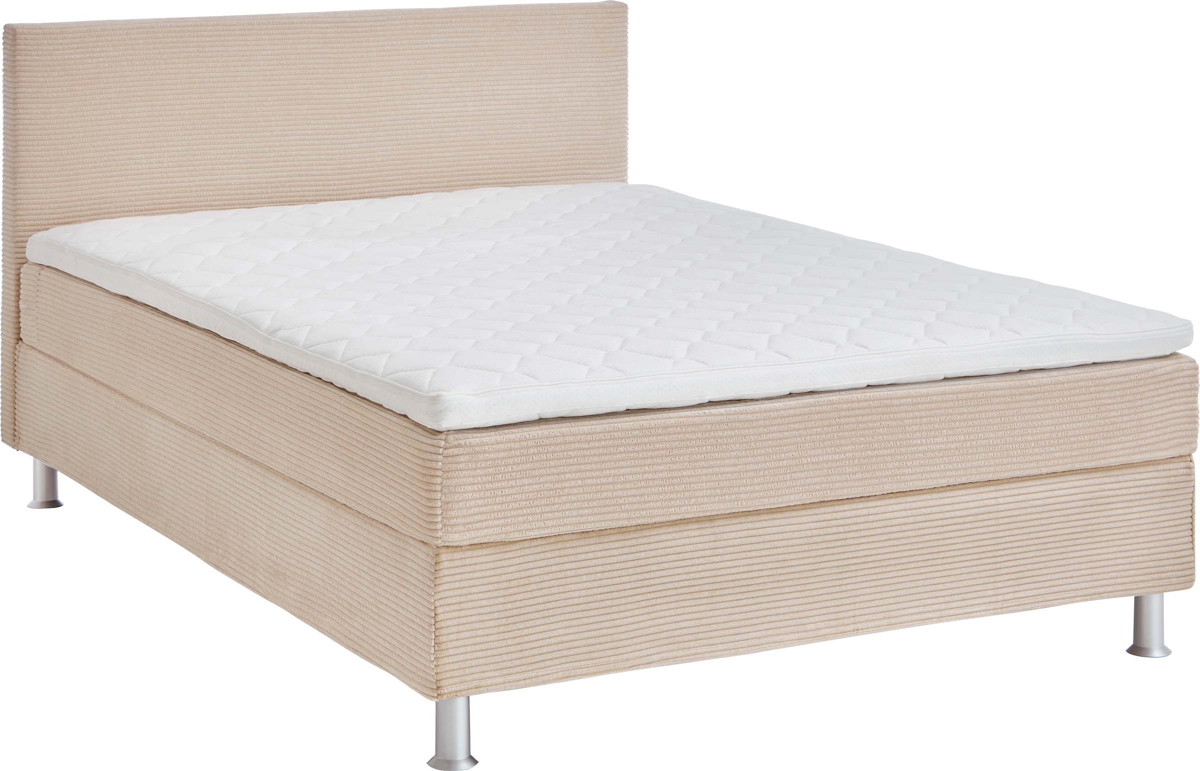 ATLANTIC home collection "Edison" inkl. Bonnellfederkern-Matratze und Topper