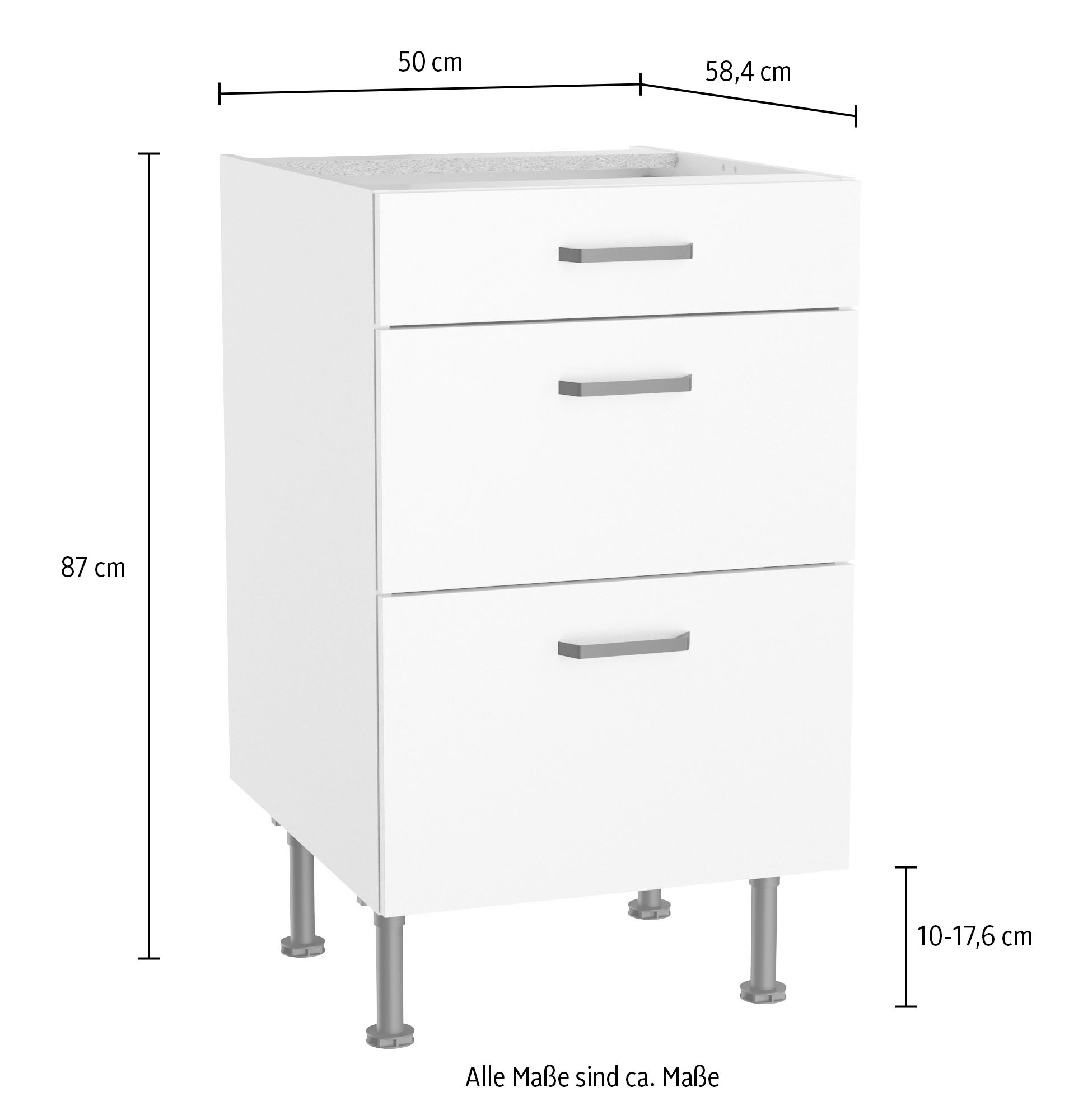 KOCHSTATION Unterschrank »KS-Paula«