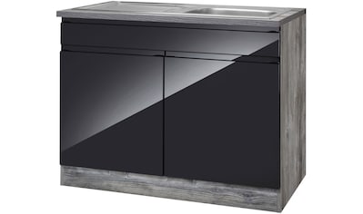 Spülenschrank »KS-Virginia«, 100 cm breit, inklusive Einbauspüle