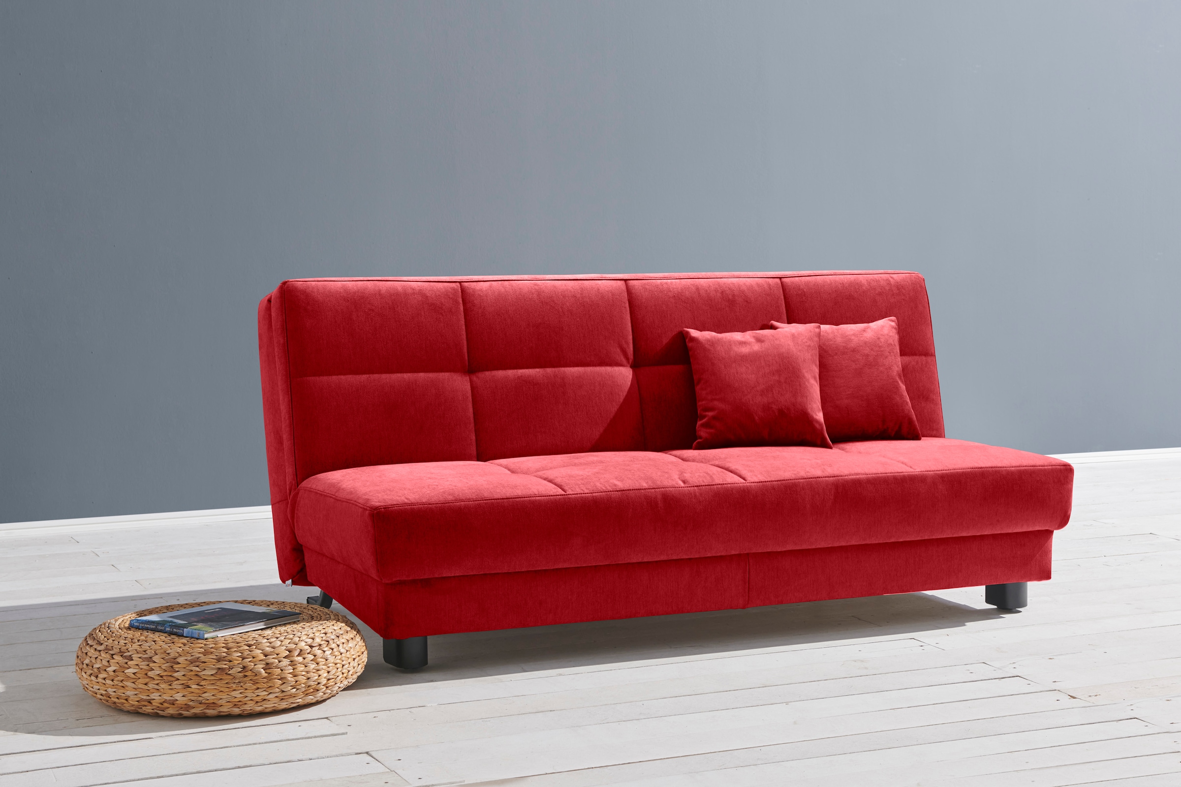 ell + ell Schlafsofa »Tilda inkl. 2 cm, kaufen Faltsofa«, Breite Zierkissen BAUR 185 