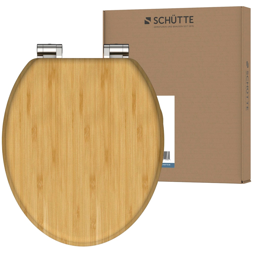 Schütte WC-Sitz »NATURAL BAMBOO«