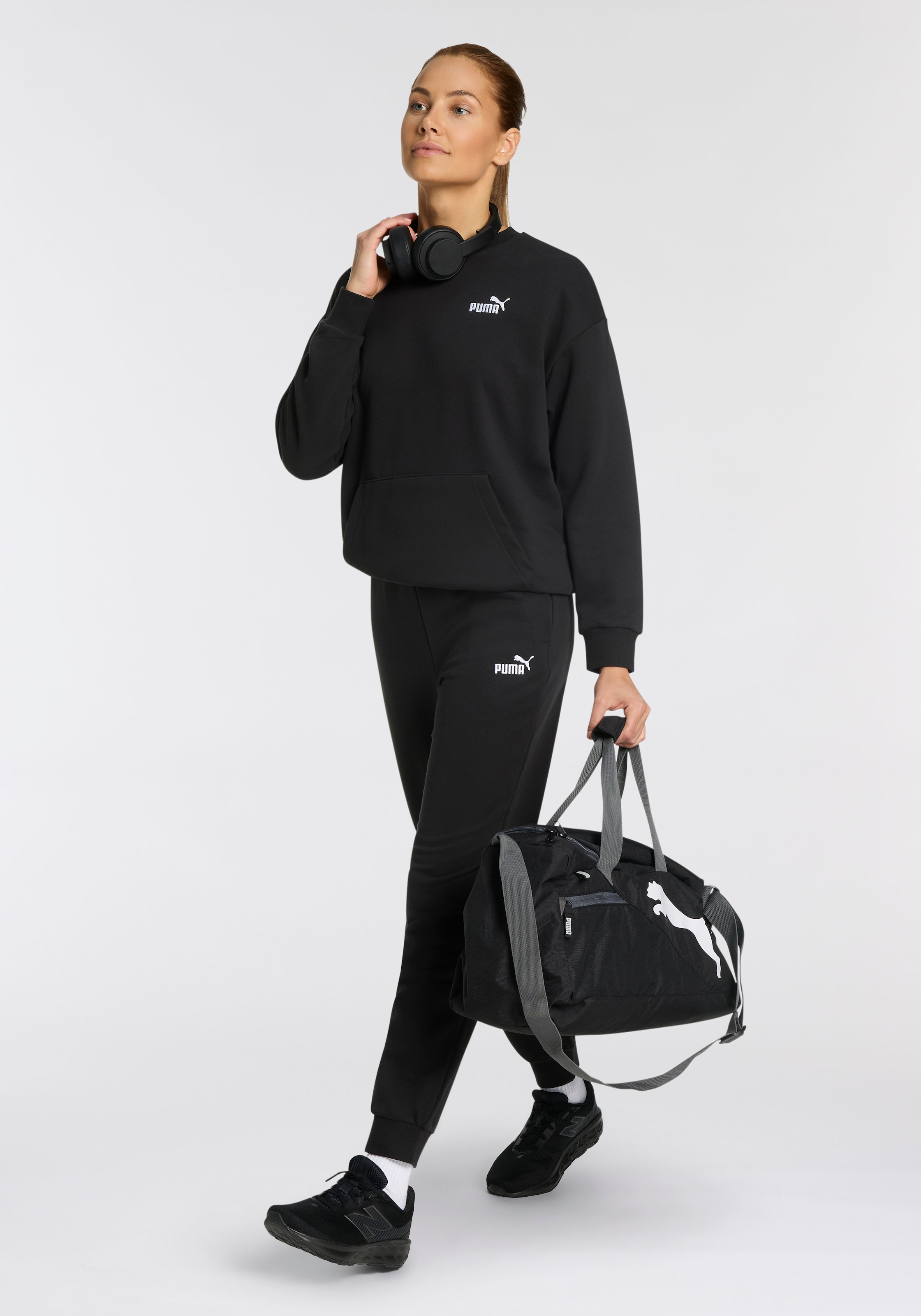 PUMA Trainingsanzug "RELAXED SWEAT SUIT TR CL" 2 Stk. tlg. günstig online kaufen