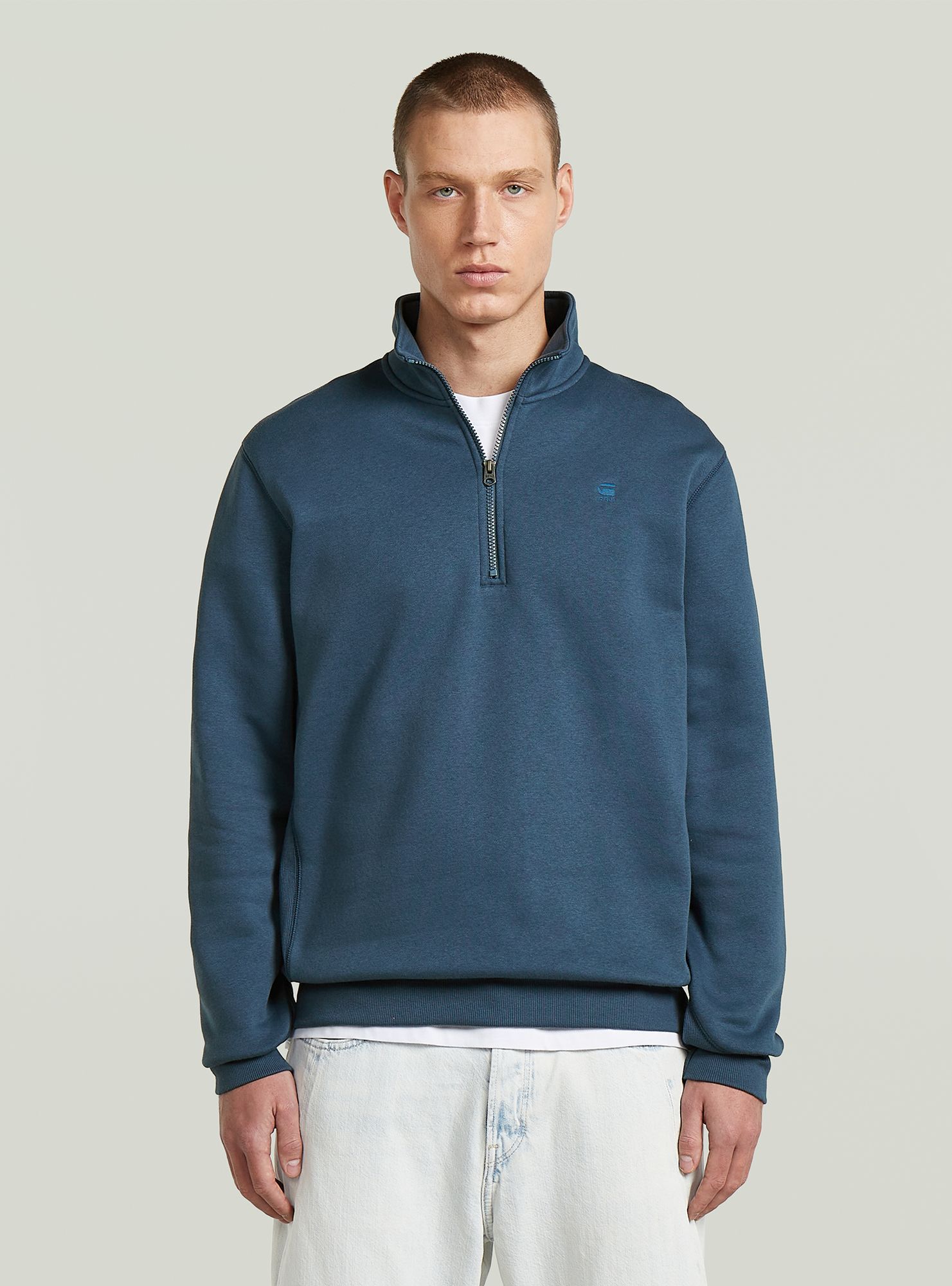 G-STAR "Premium Core Half Zip Sweater"